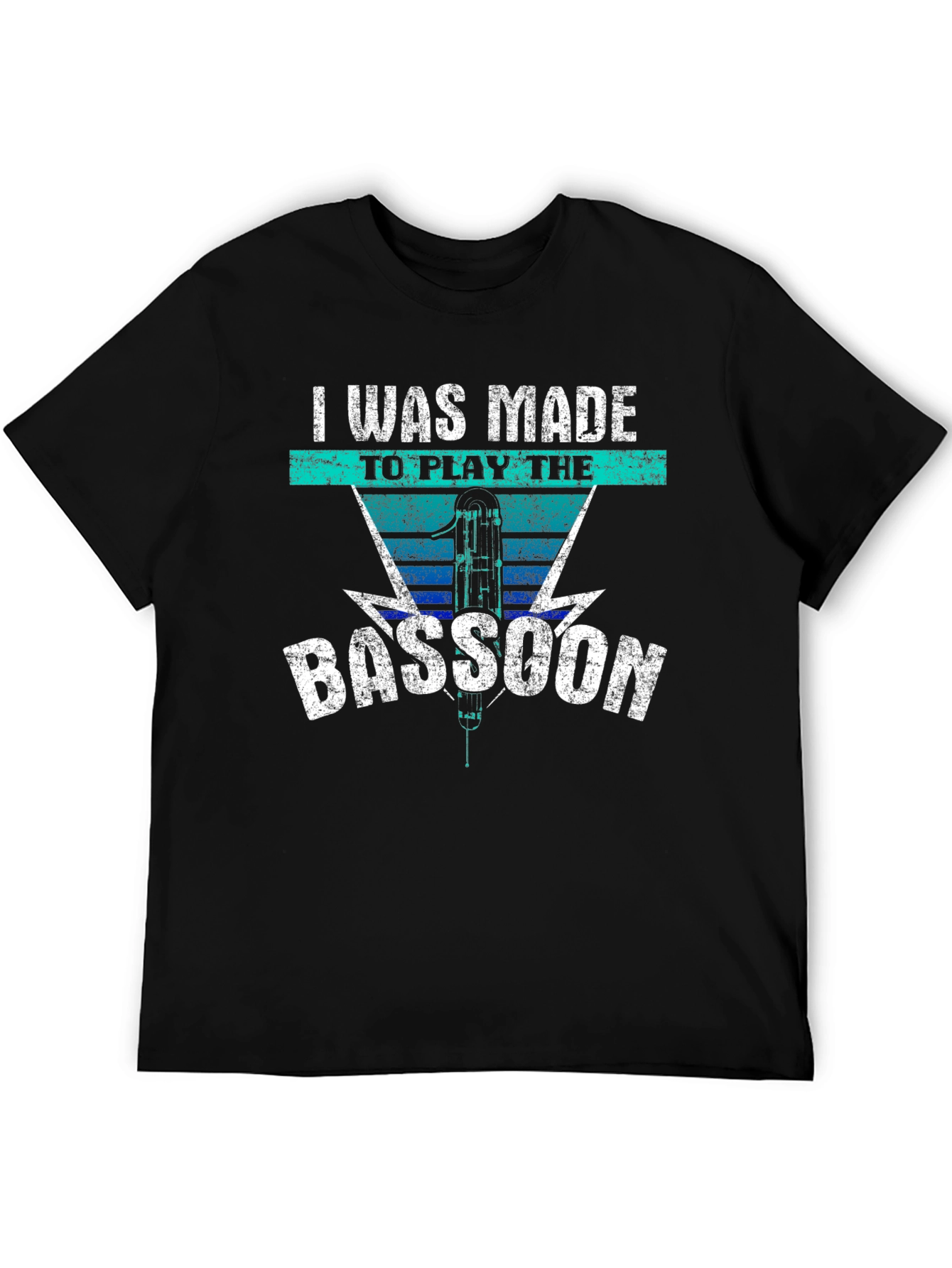 Bassoon Player T-Shirt - Made To Play Music Tee