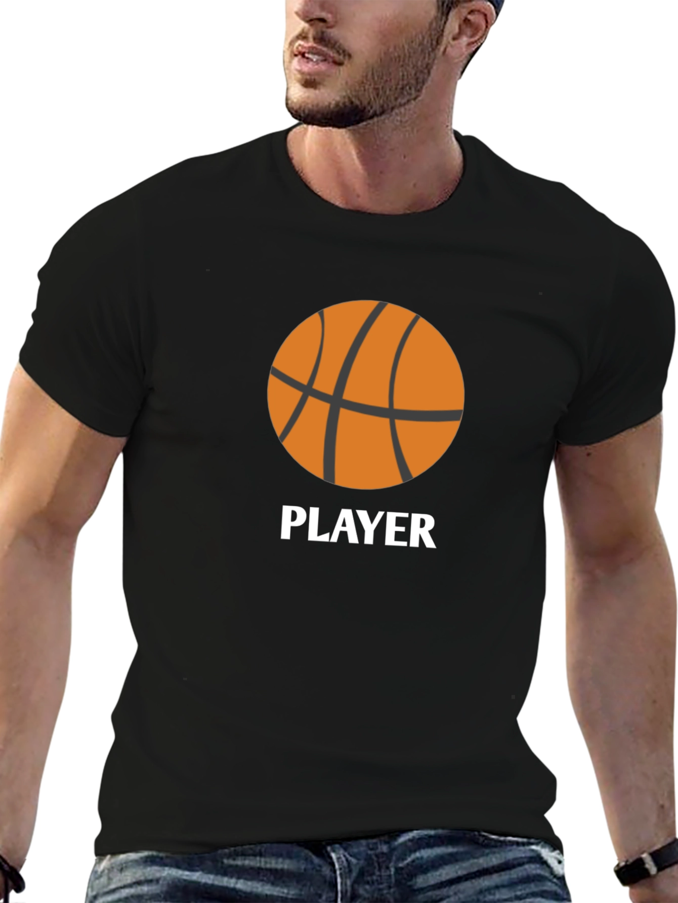 Basketball Player Graphic T-Shirt