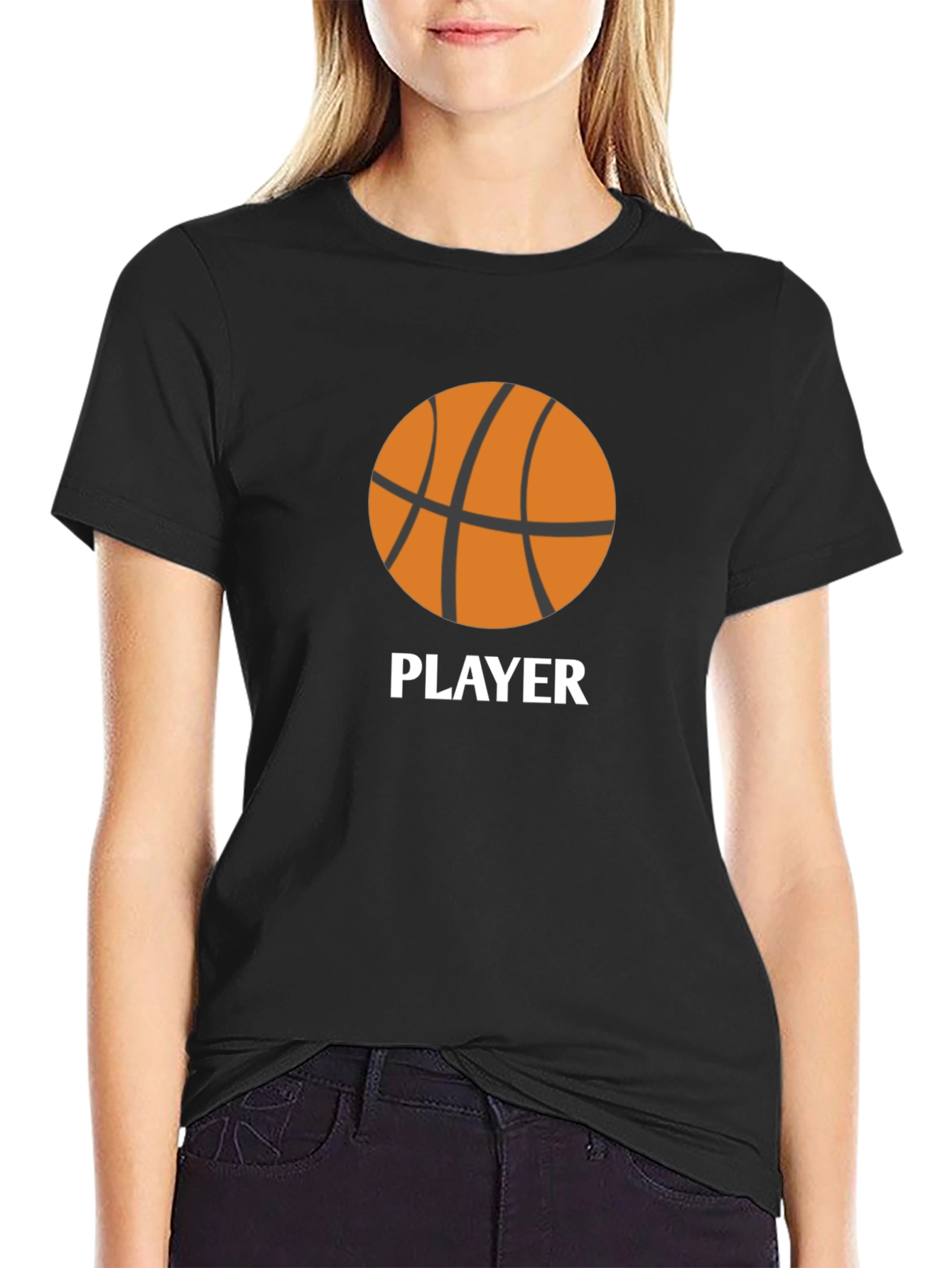 Basketball Player Graphic T-Shirt