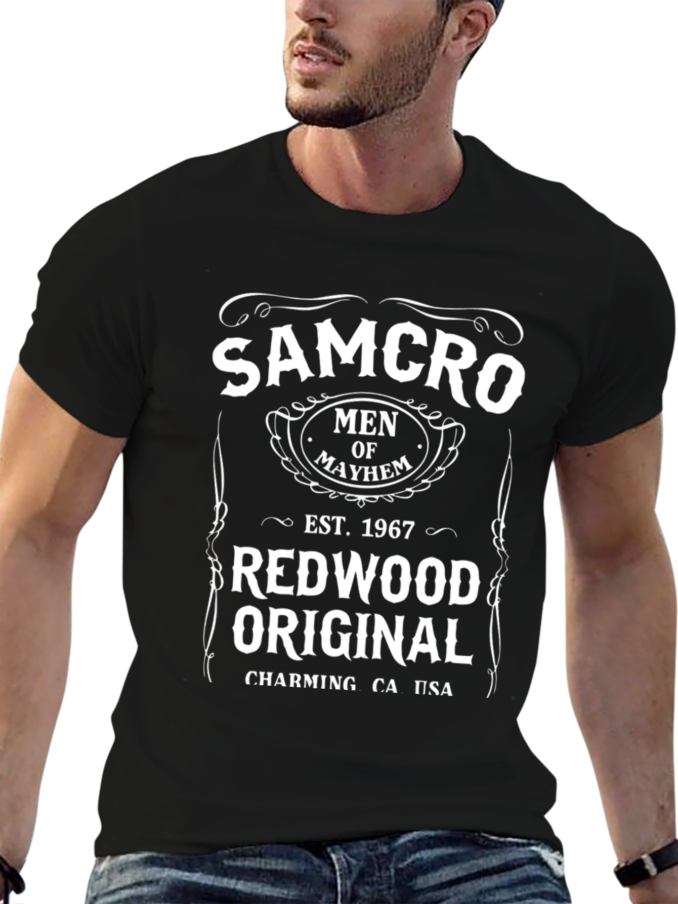 SAMCRO Men of Mayhem Graphic T-Shirt