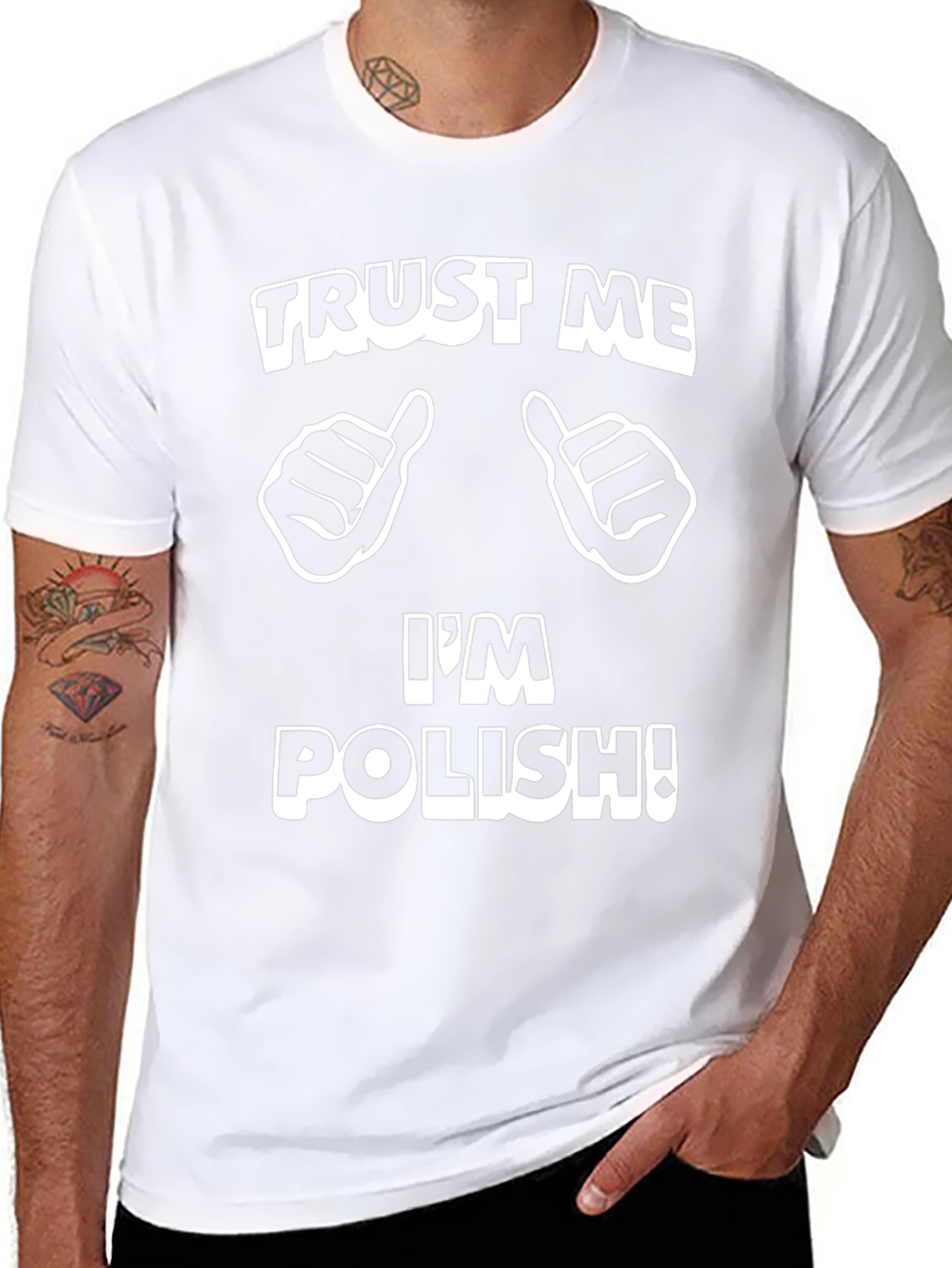 Trust Me Im Polish T-Shirt Funny Humor