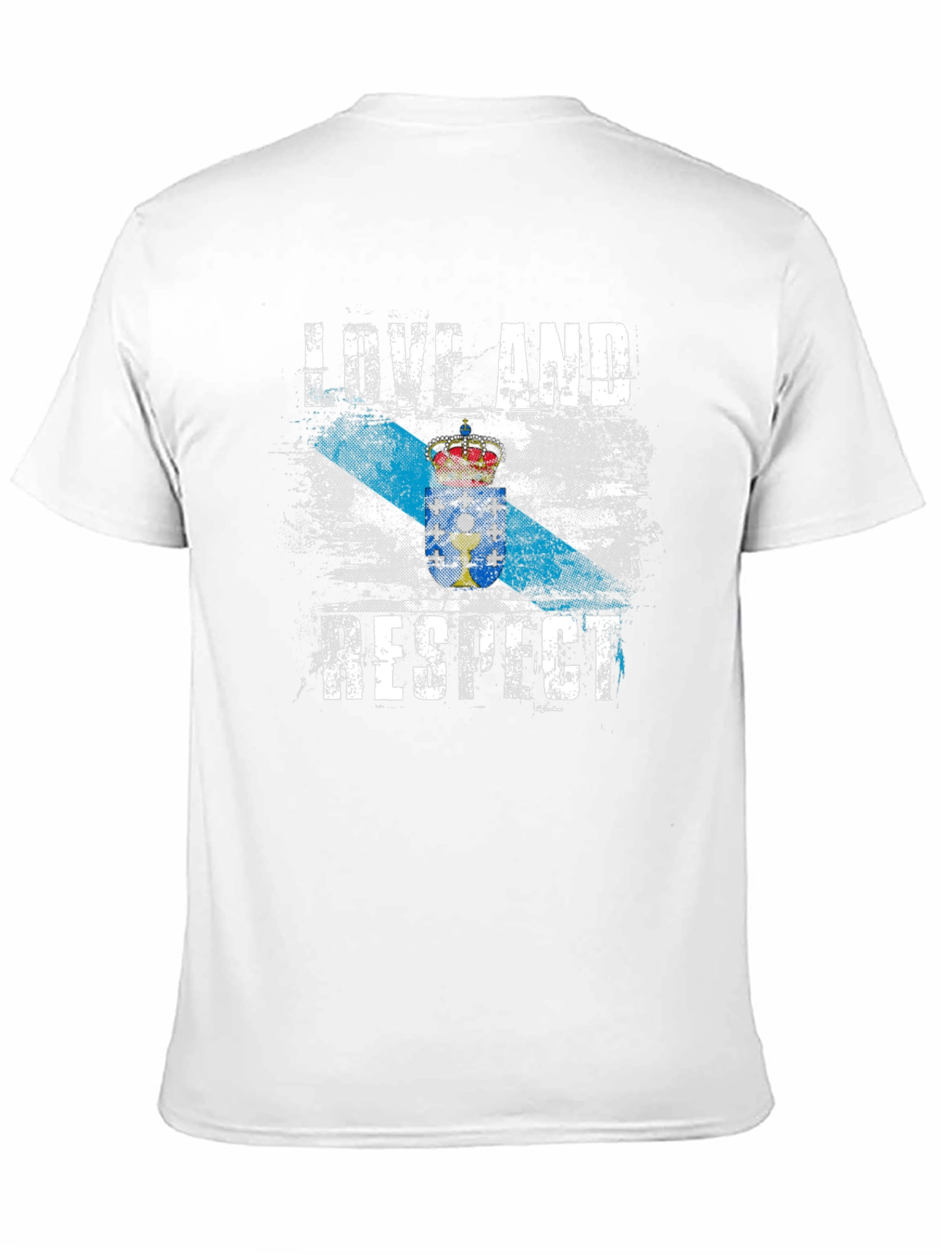 Love and Respect Galicia Flag T-Shirt