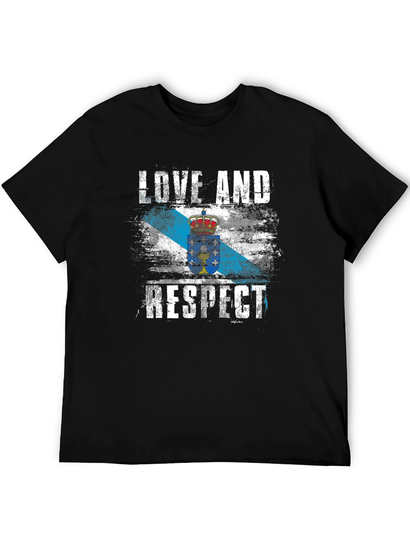 Love and Respect Galicia Flag T-Shirt