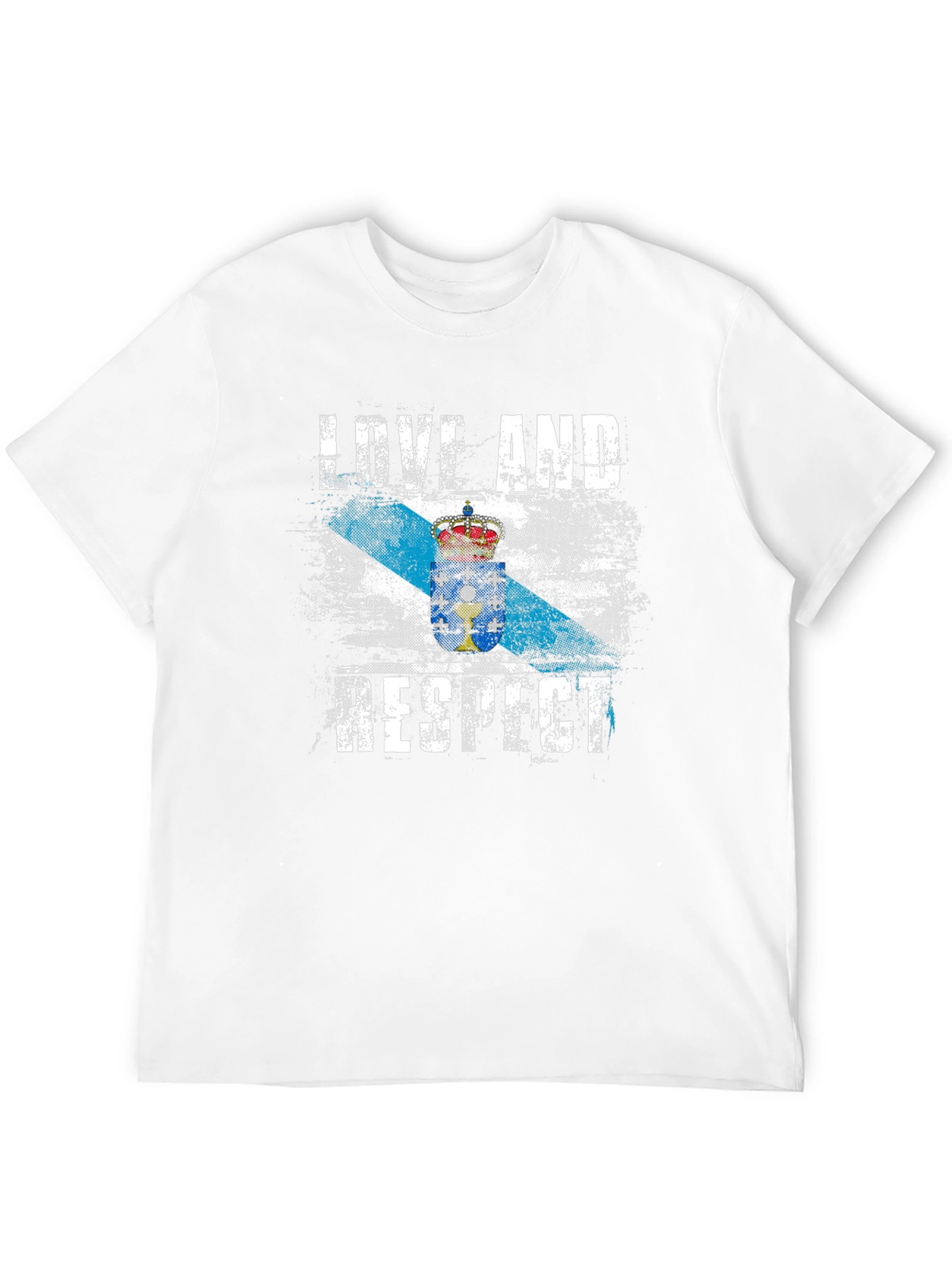Love and Respect Galicia Flag T-Shirt