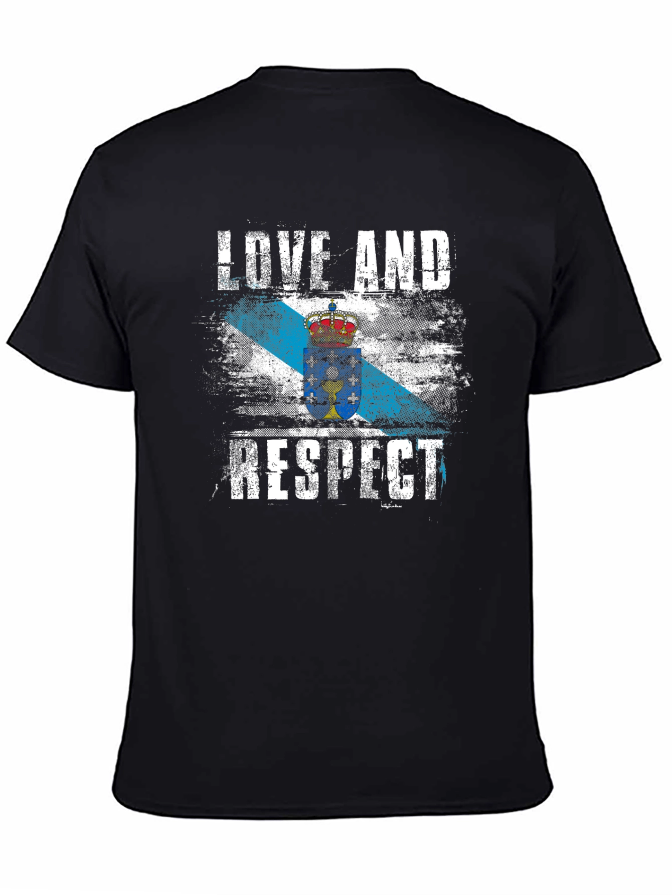 Love and Respect Galicia Flag T-Shirt