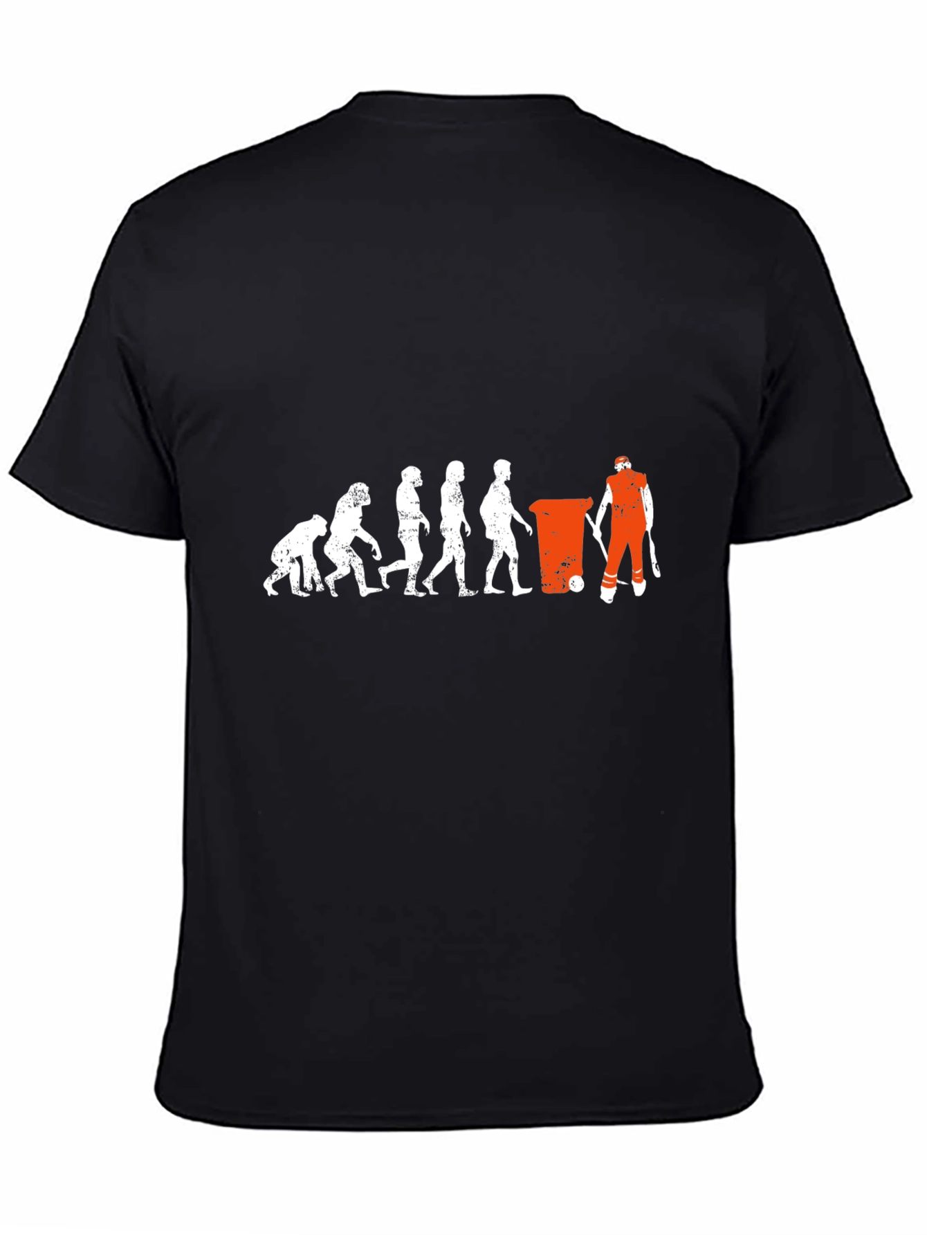 Evolution of the Garbage Man T-Shirt