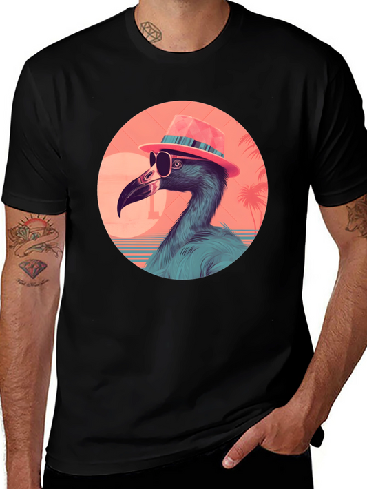 Cool Flamingo Graphic Tee