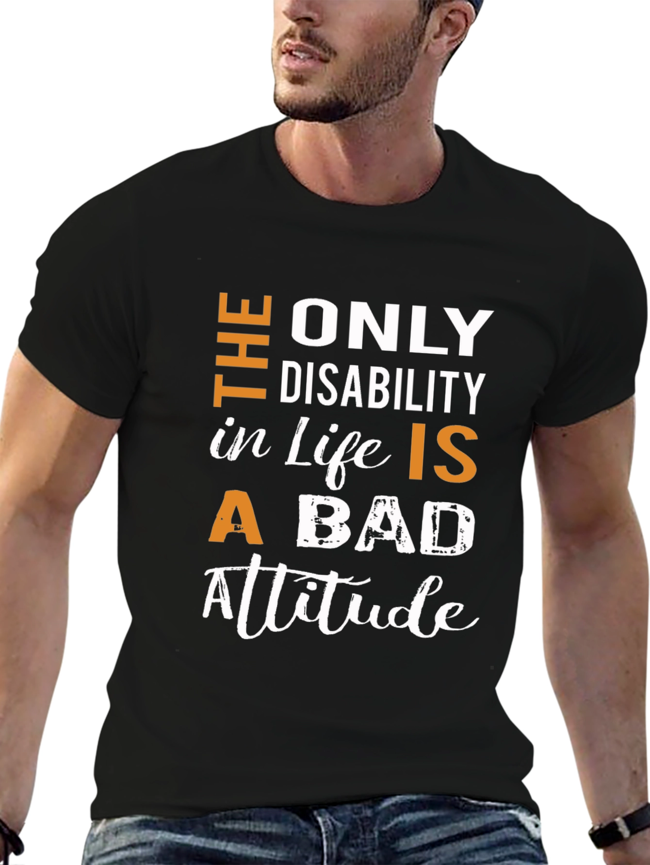 Attitude Graphic T-Shirt
