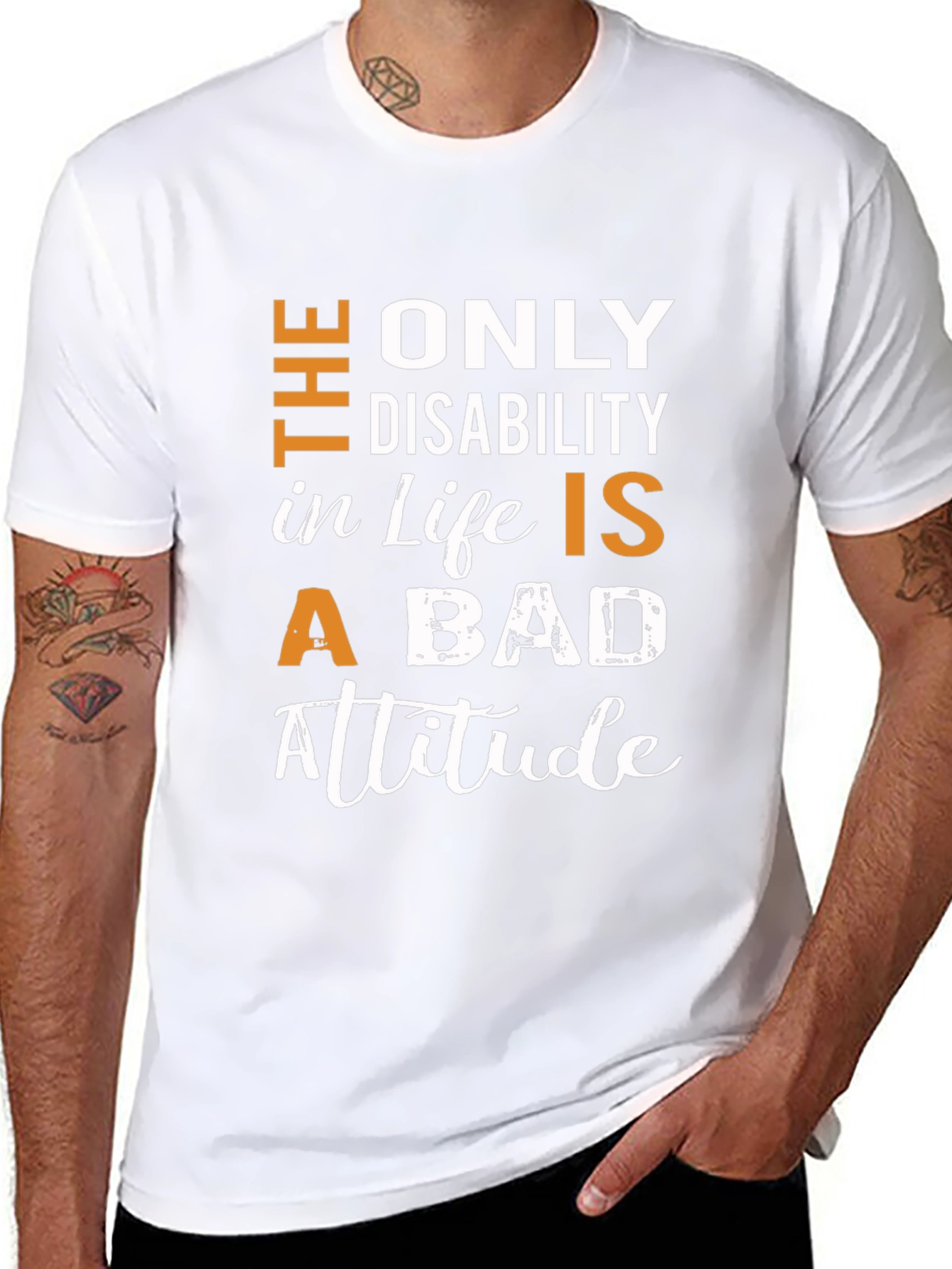 Attitude Graphic T-Shirt