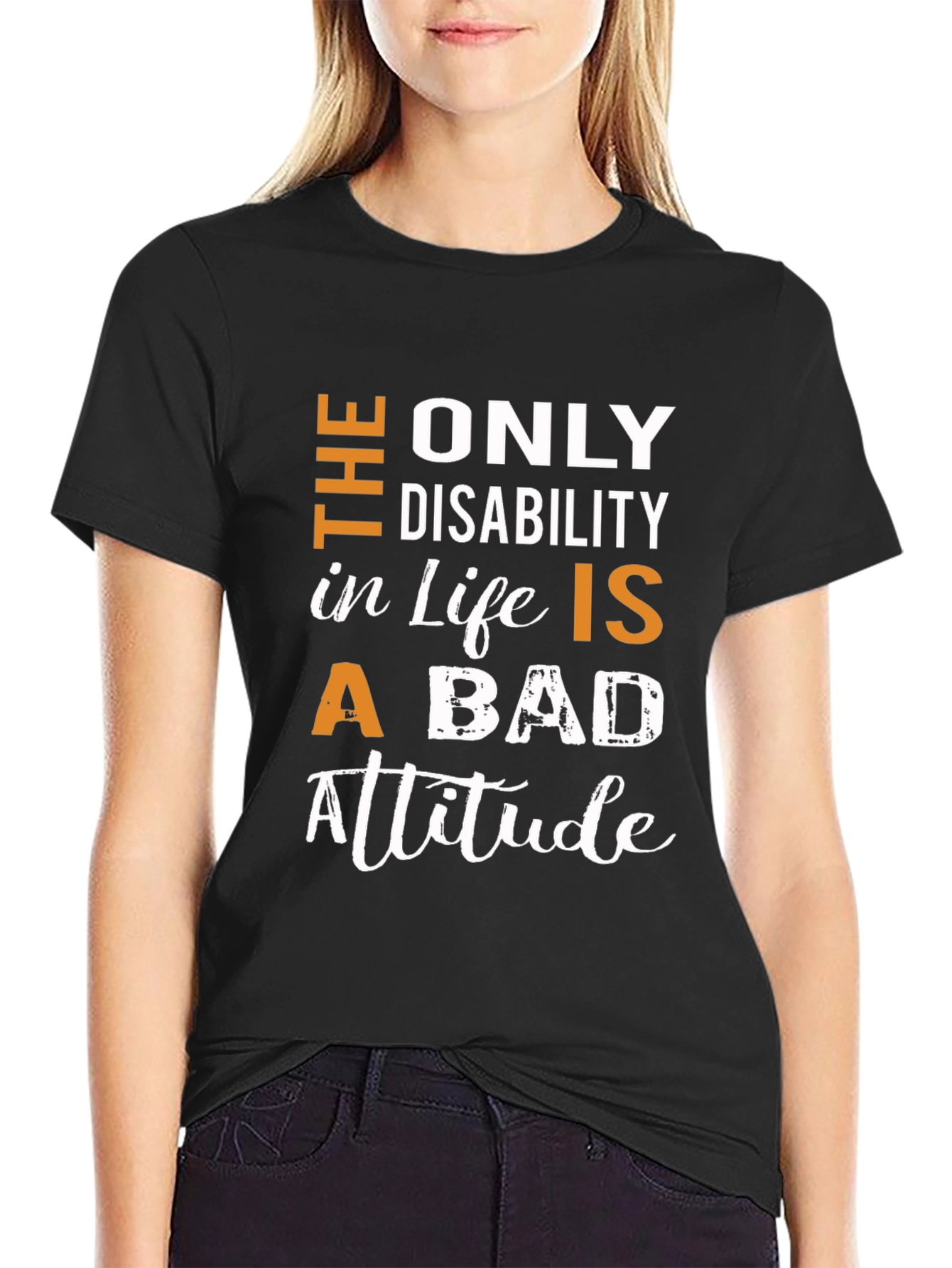 Attitude Graphic T-Shirt