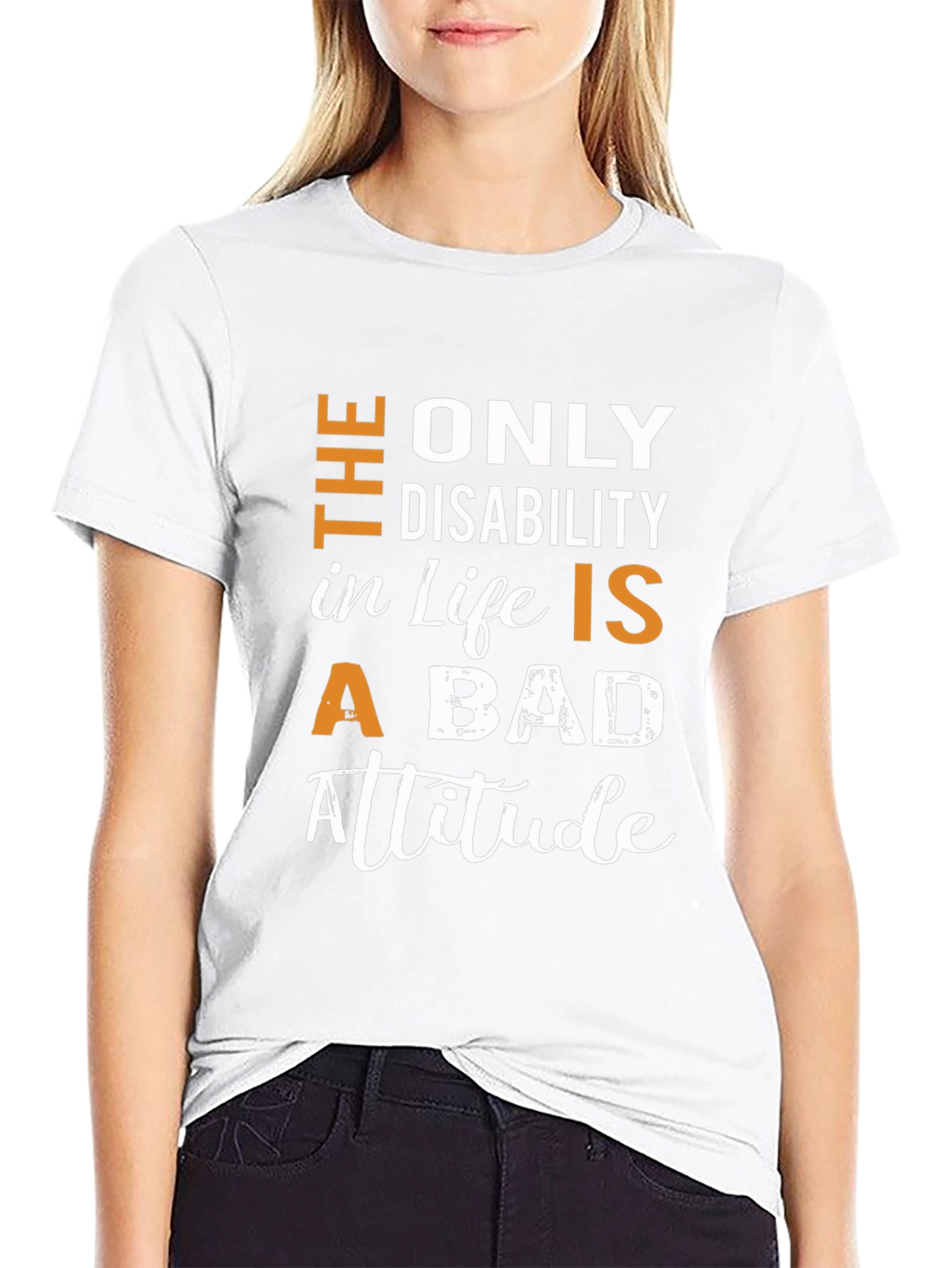 Attitude Graphic T-Shirt