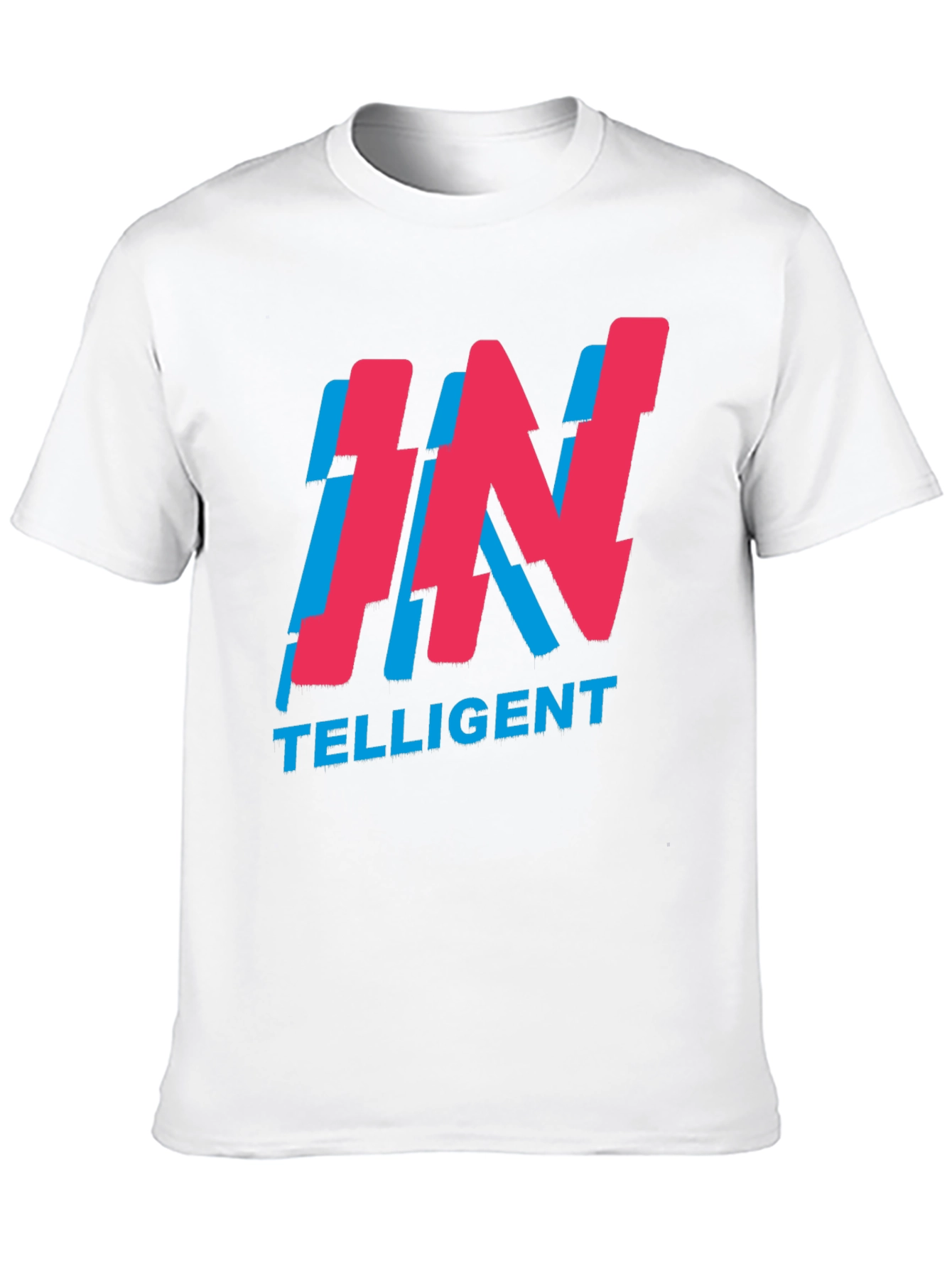 Intelligent Graphic Tee - Soft Cotton Blend