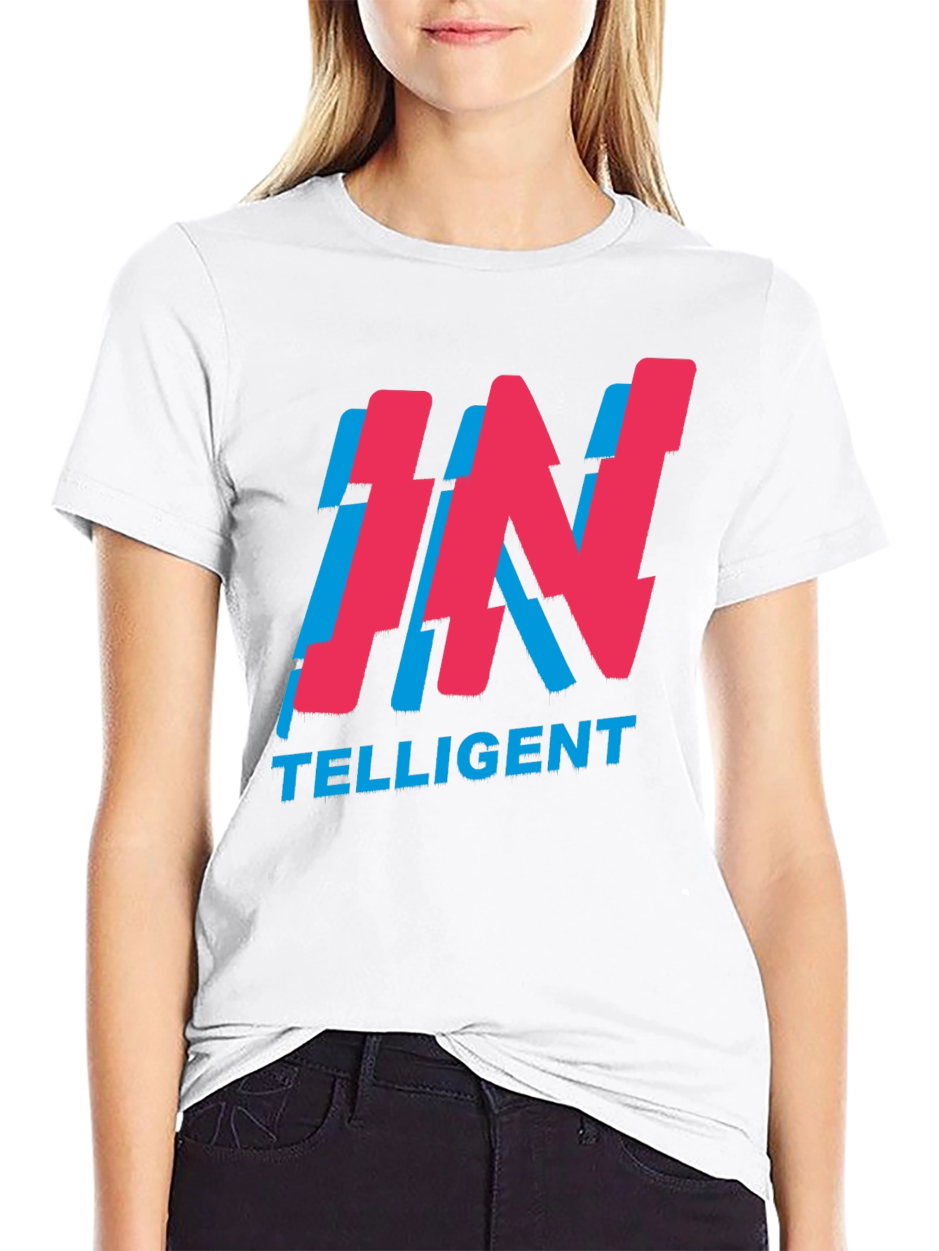 Intelligent Graphic Tee - Soft Cotton Blend