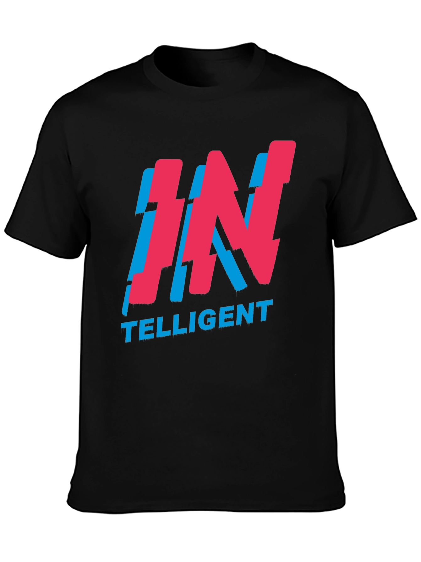 Intelligent Graphic Tee - Soft Cotton Blend