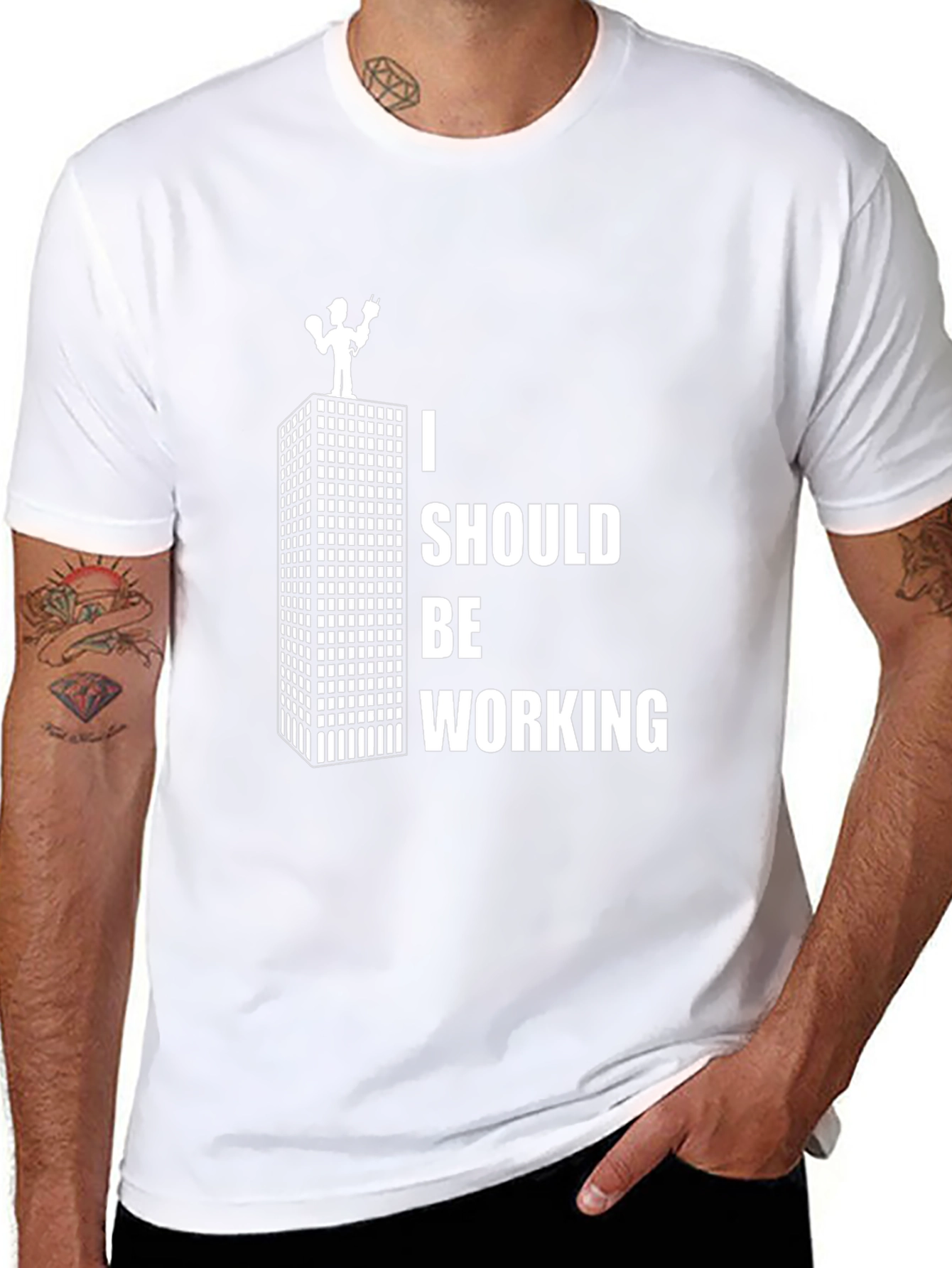 I Should Be Working Graphic T-Shirt