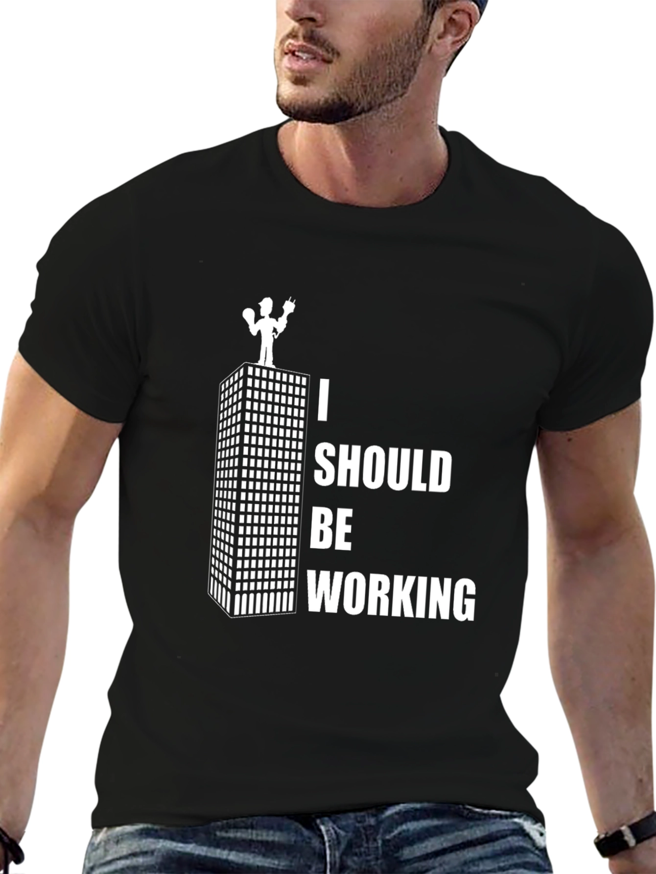 I Should Be Working Graphic T-Shirt