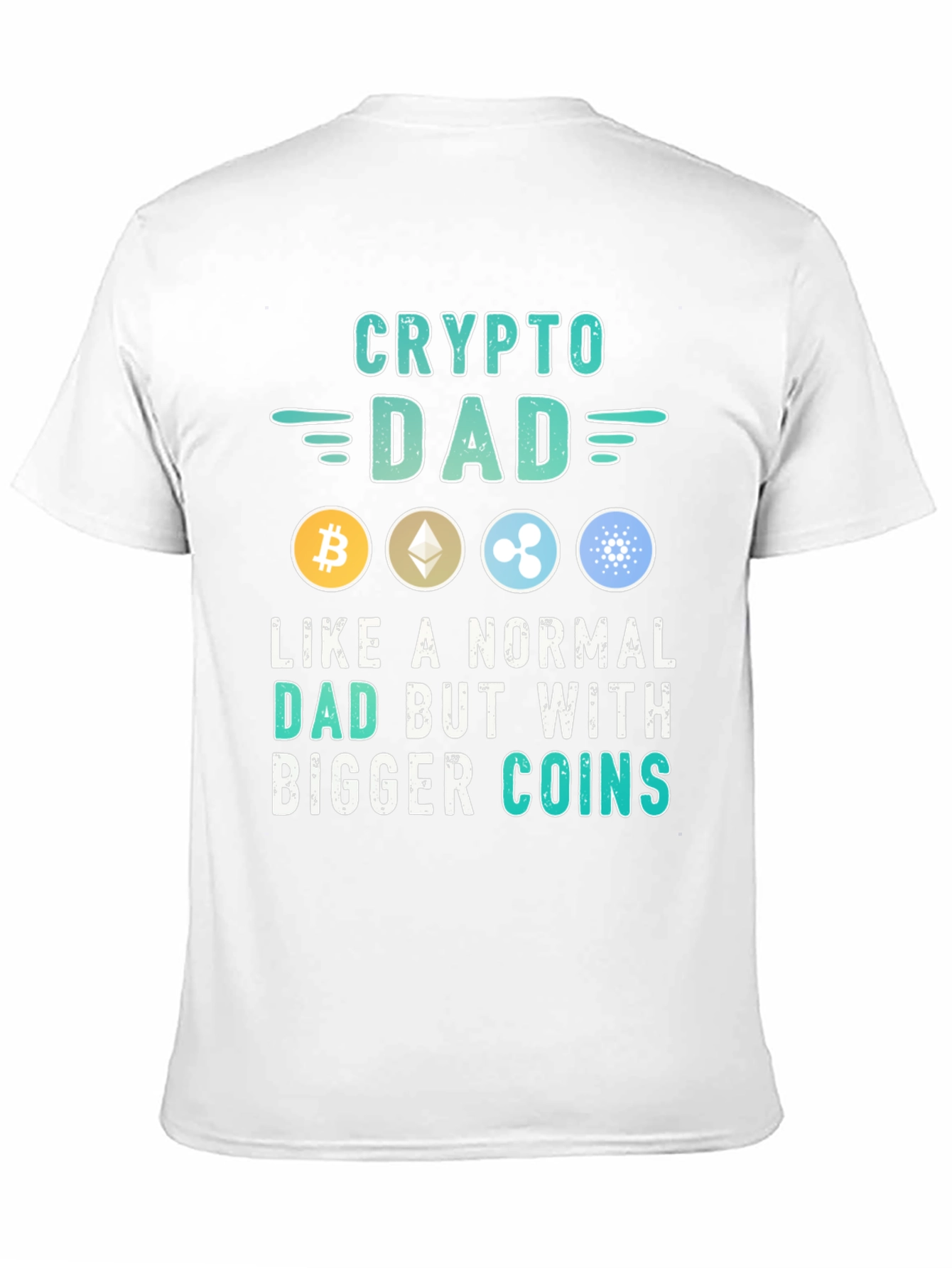Crypto Dad T-Shirt - Digital Currency Gift