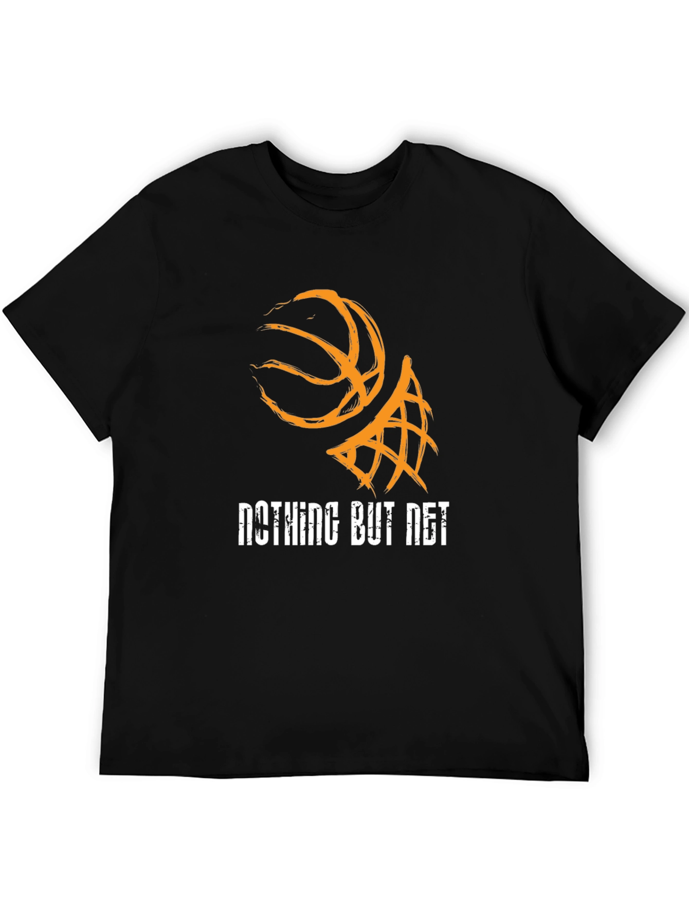Nothing But Net Basketball Graphic T-Shirt