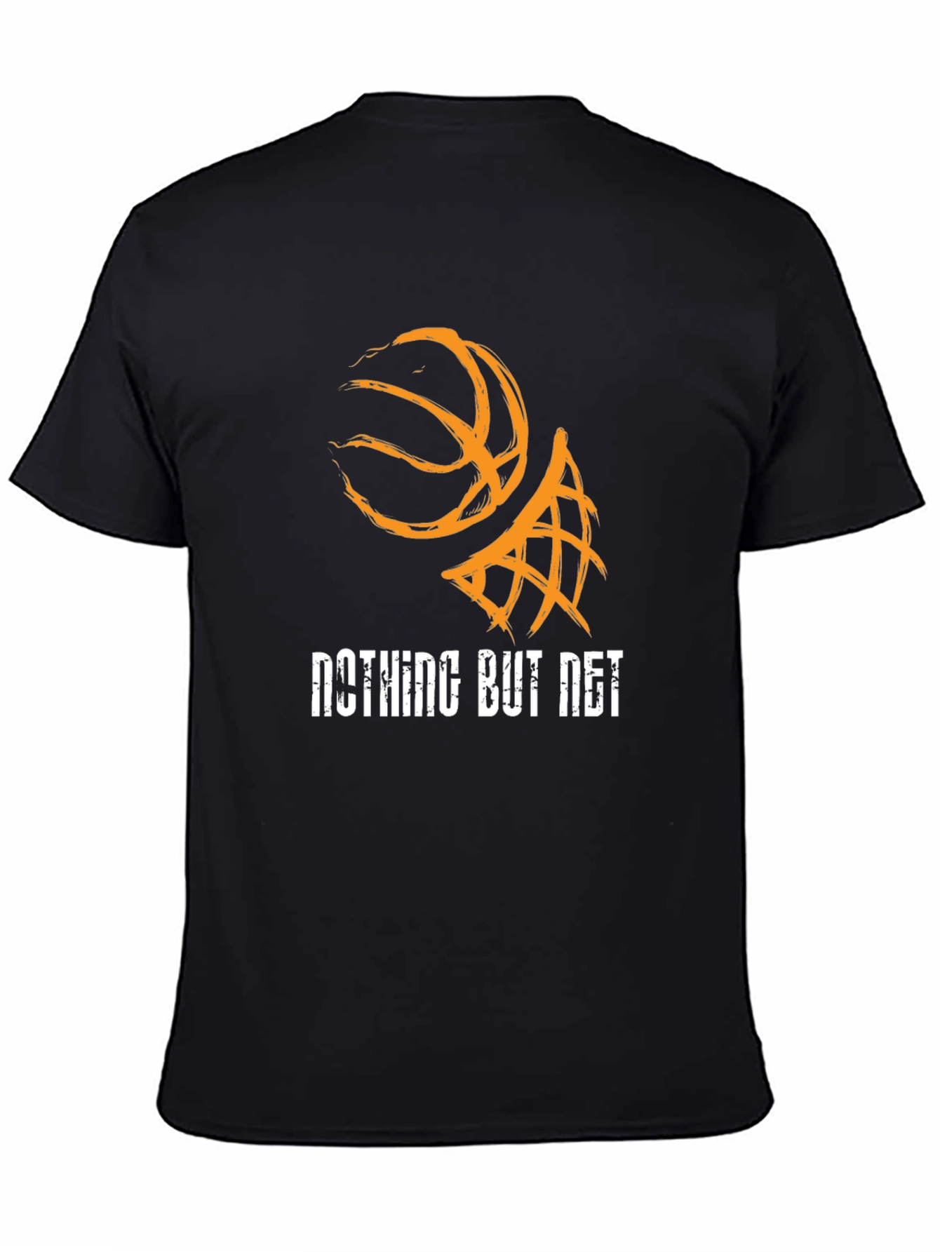 Nothing But Net Basketball Graphic T-Shirt