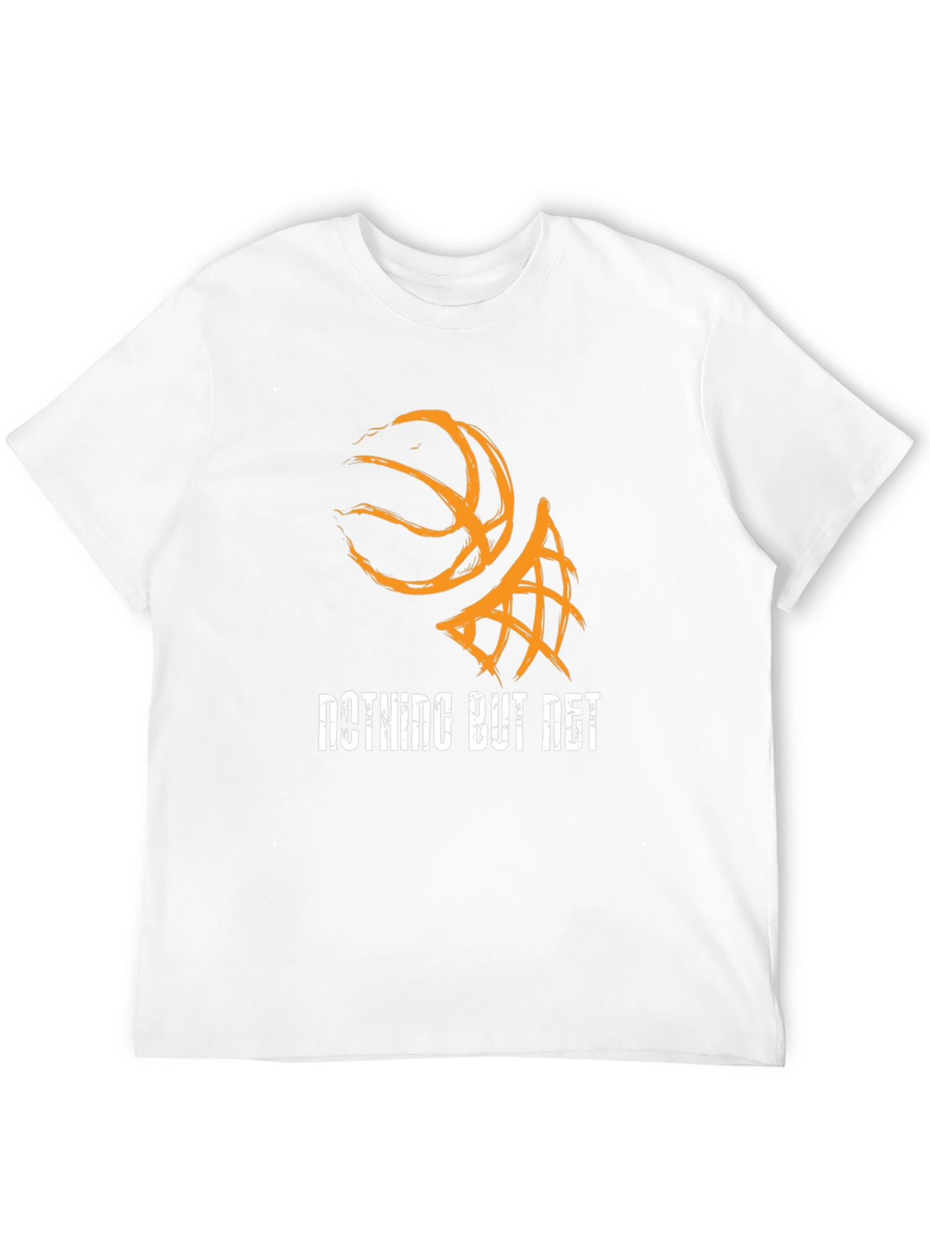 Nothing But Net Basketball Graphic T-Shirt