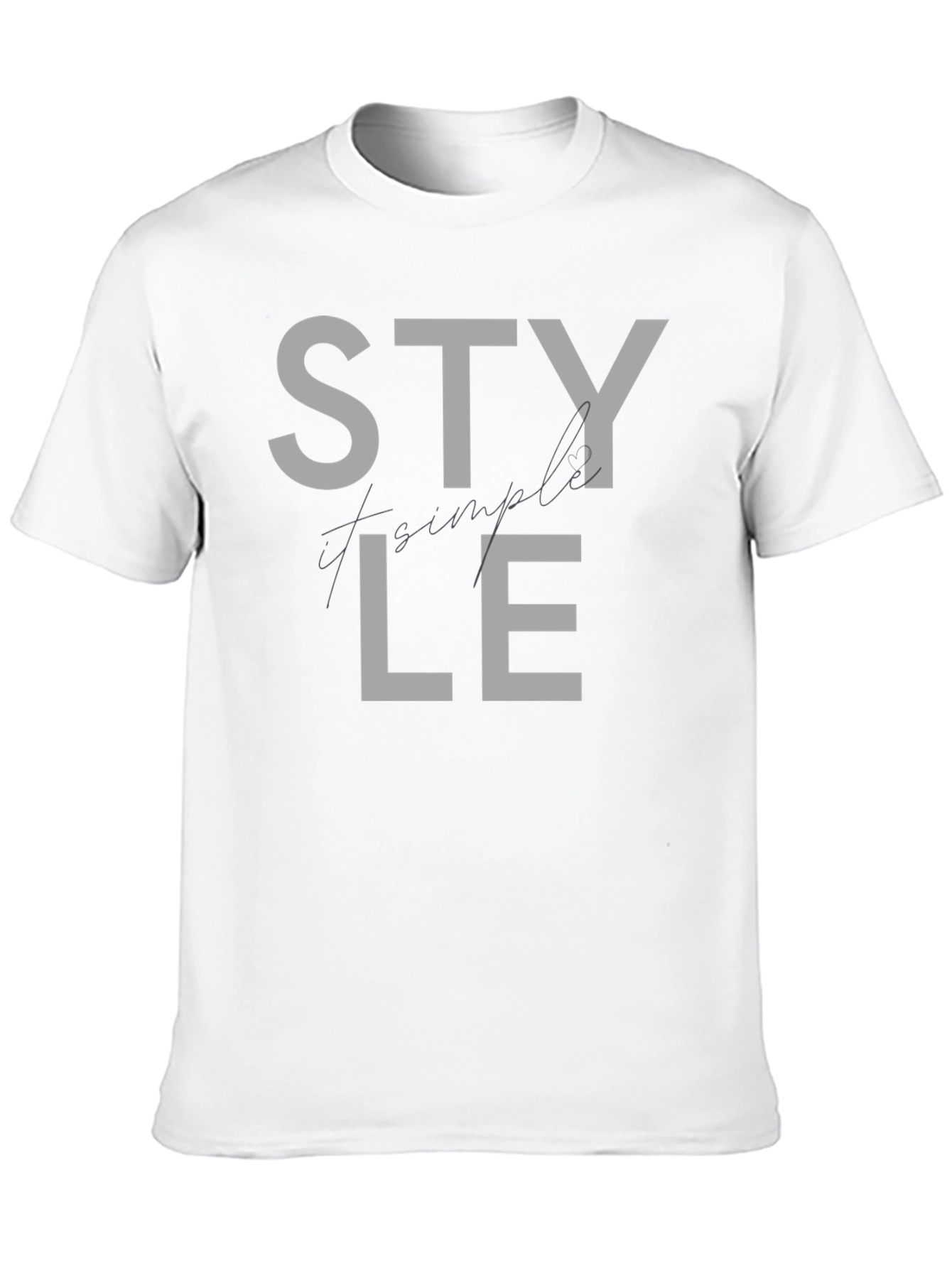 Stylish Black T-Shirt with STYLE Graphic