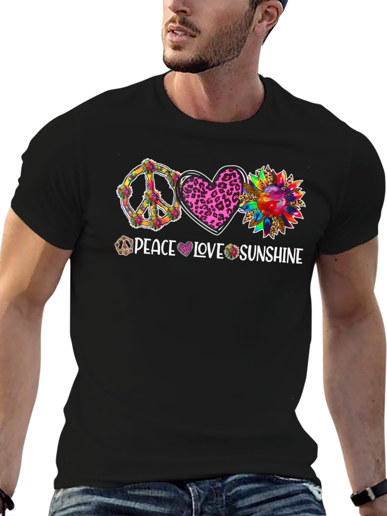 Peace Love Sunshine Graphic Tee