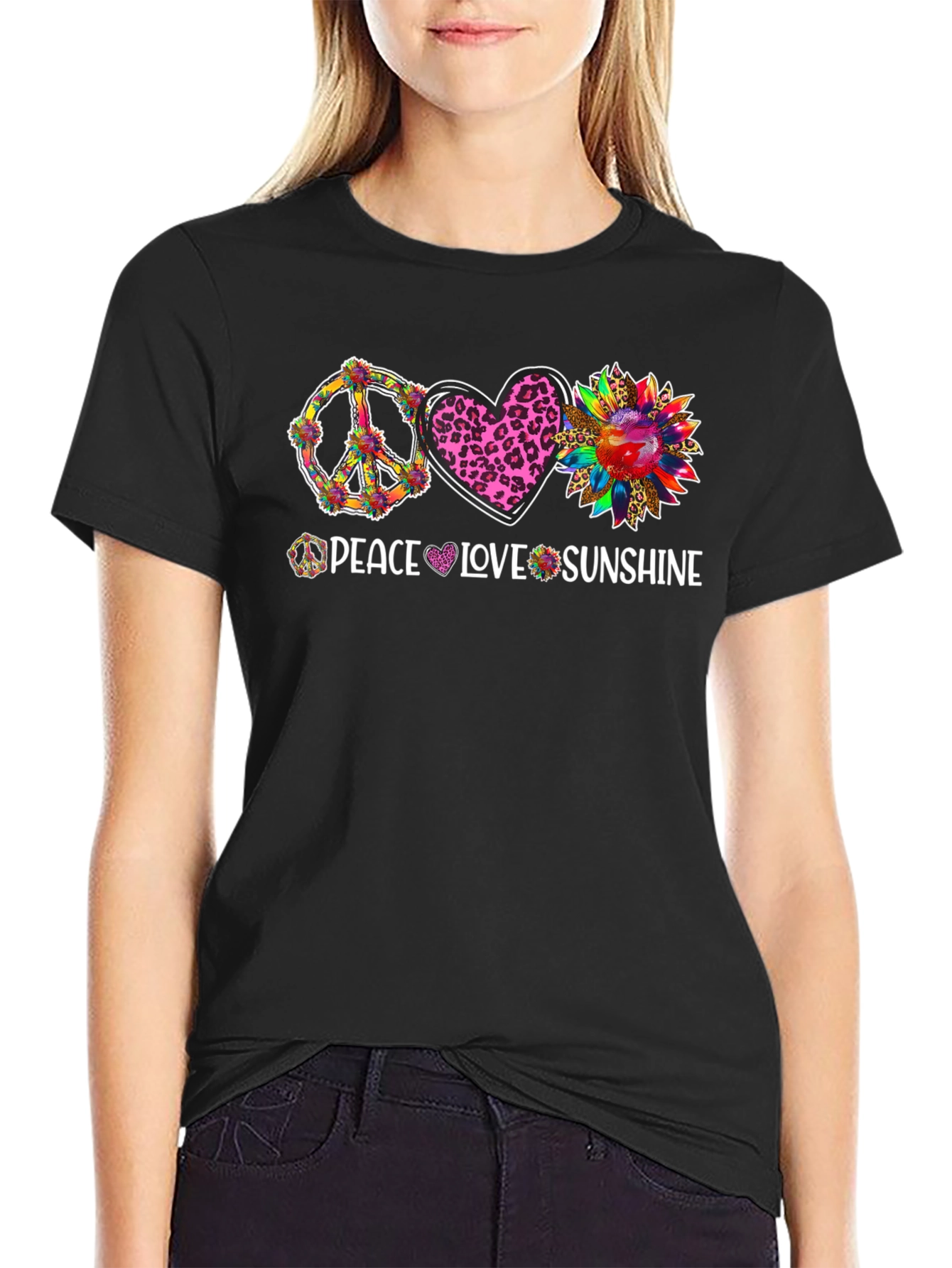 Peace Love Sunshine Graphic Tee