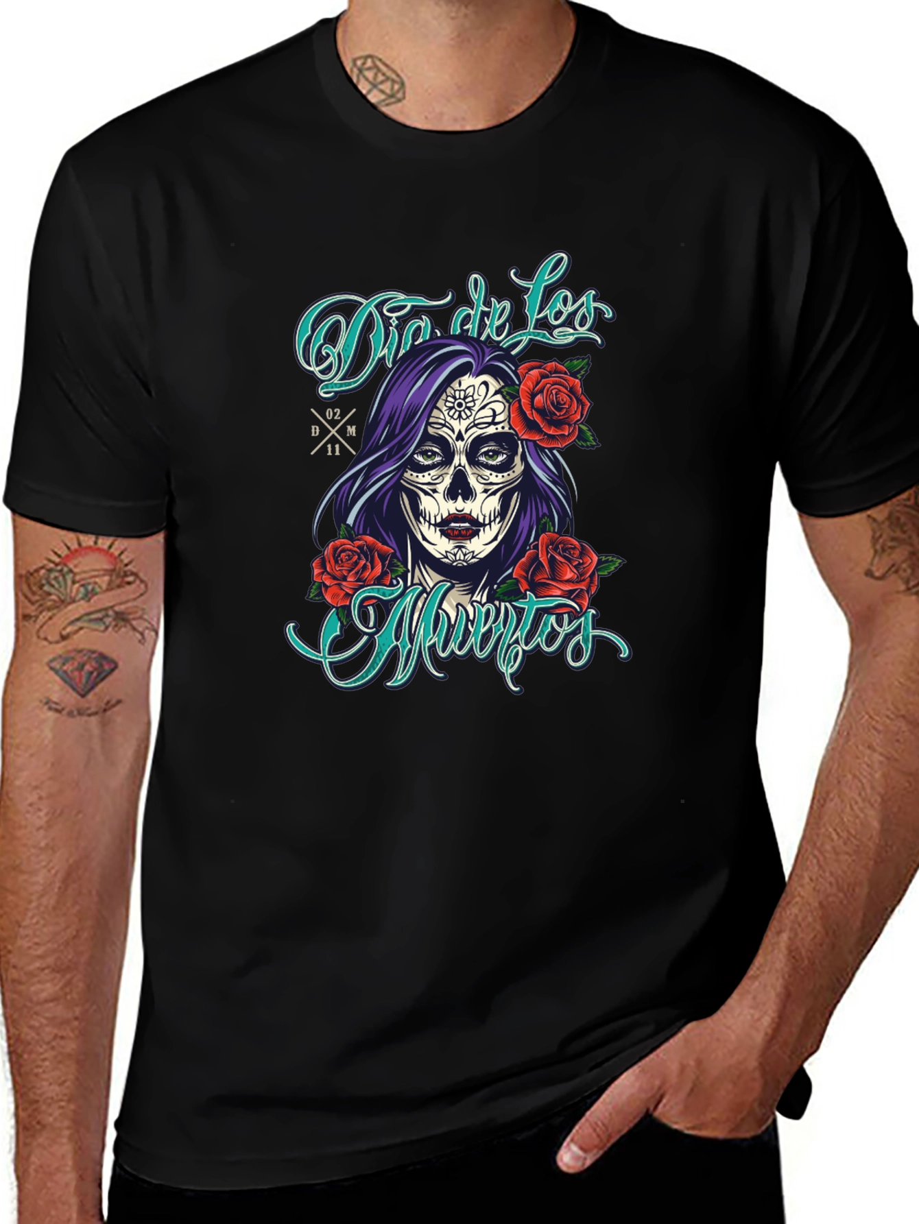 Dia de los Muertos Sugar Skull T-Shirt