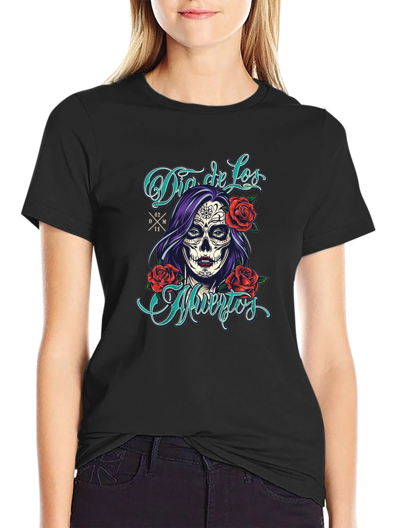 Dia de los Muertos Sugar Skull T-Shirt