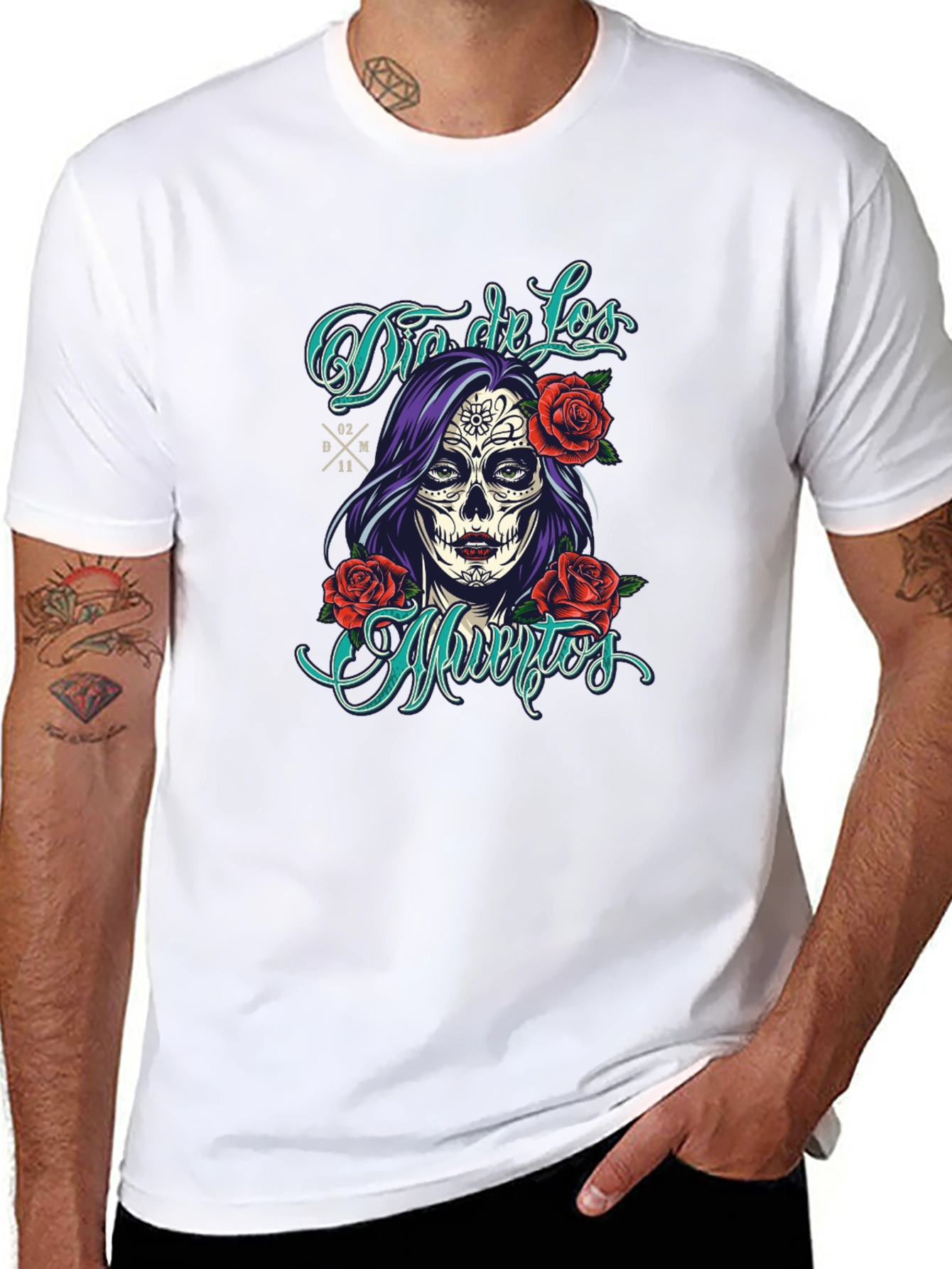 Dia de los Muertos Sugar Skull T-Shirt