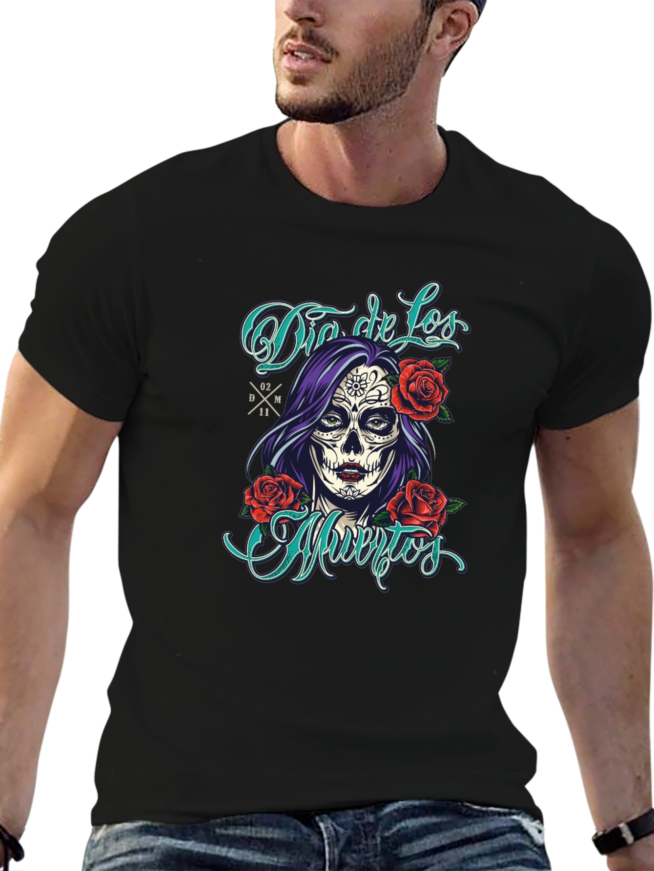 Dia de los Muertos Sugar Skull T-Shirt