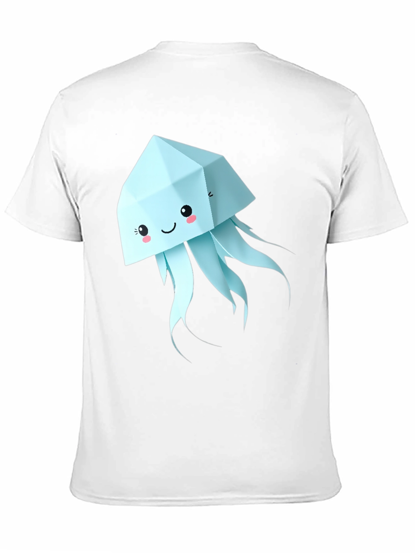 Cute Origami Jellyfish Graphic Tee