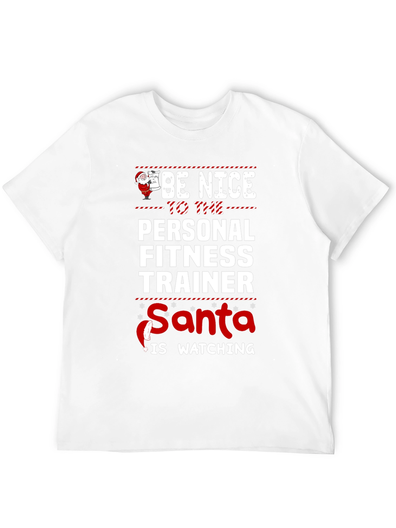 Funny Christmas Personal Fitness Trainer T-Shirt