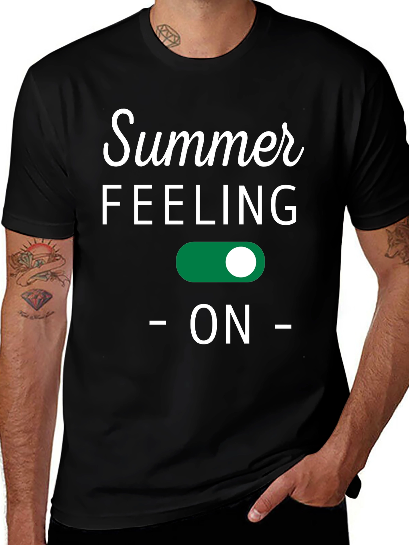 Summer Feeling ON Graphic Tee