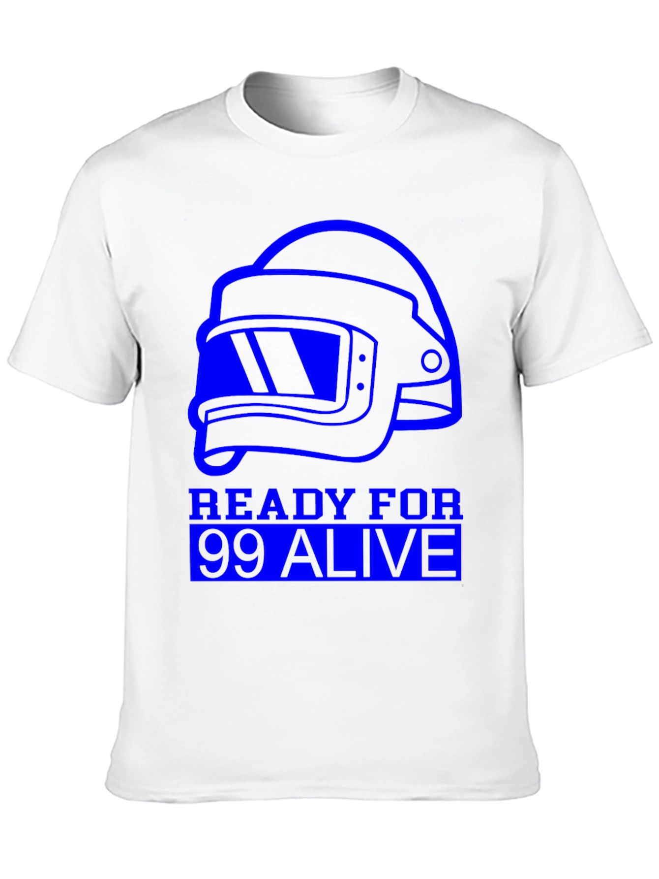Ready For 99 Alive Black Graphic Tee