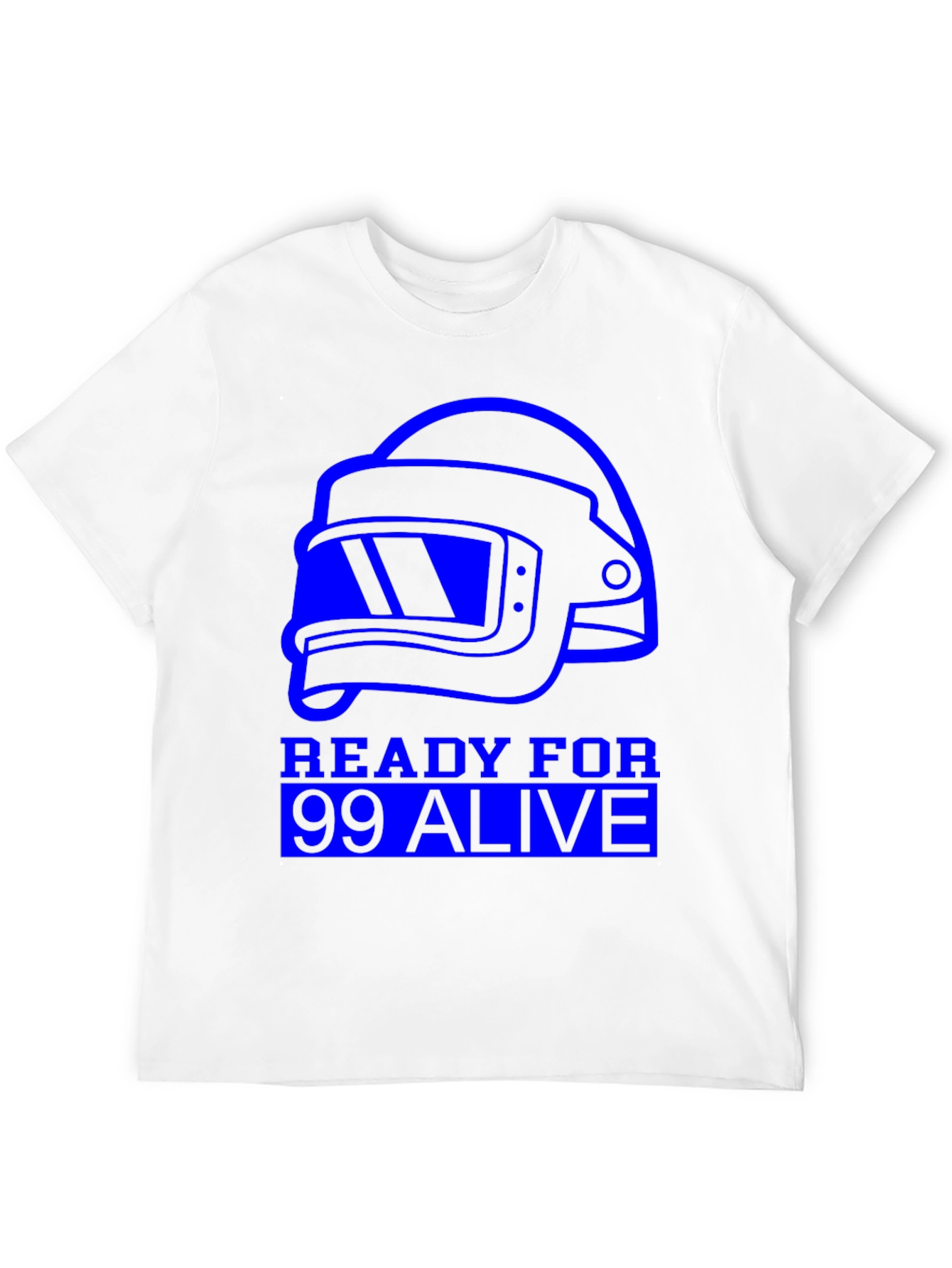 Ready For 99 Alive Black Graphic Tee