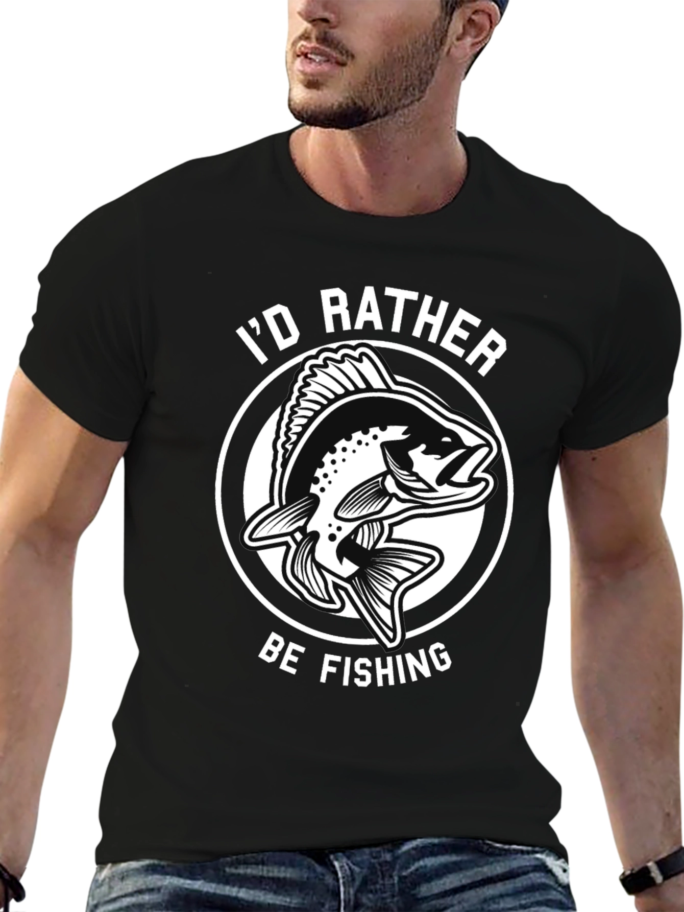 Id Rather Be Fishing T-Shirt