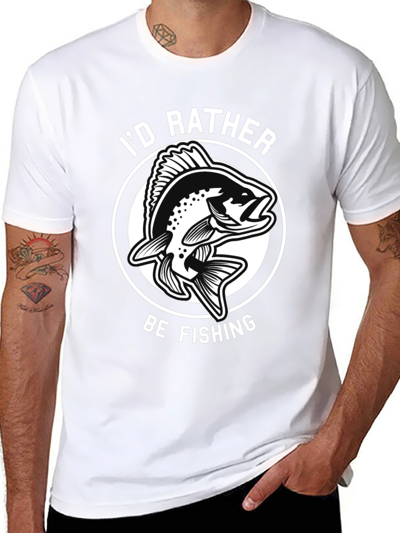 Id Rather Be Fishing T-Shirt