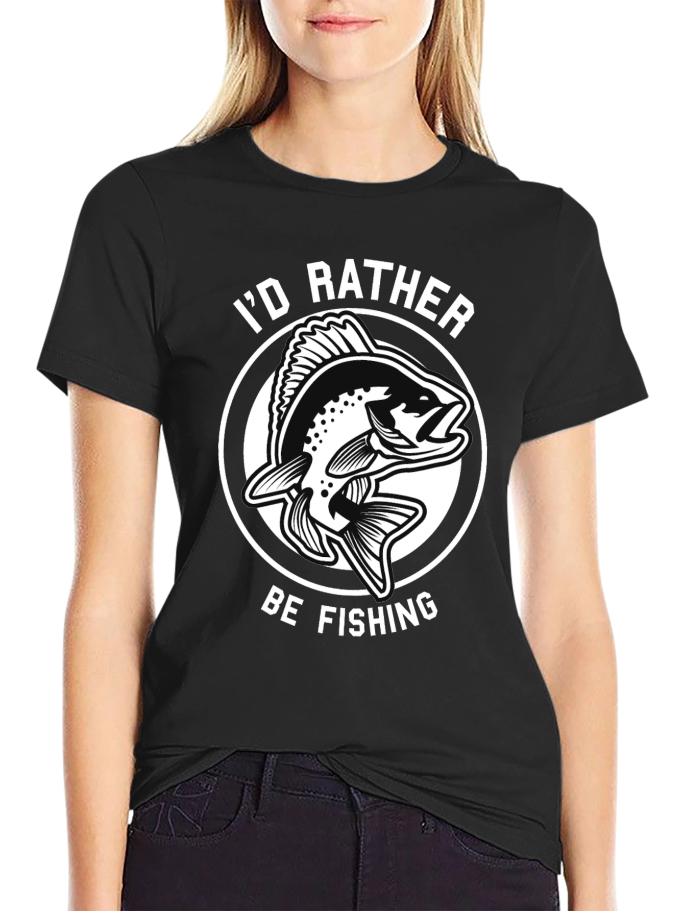 Id Rather Be Fishing T-Shirt