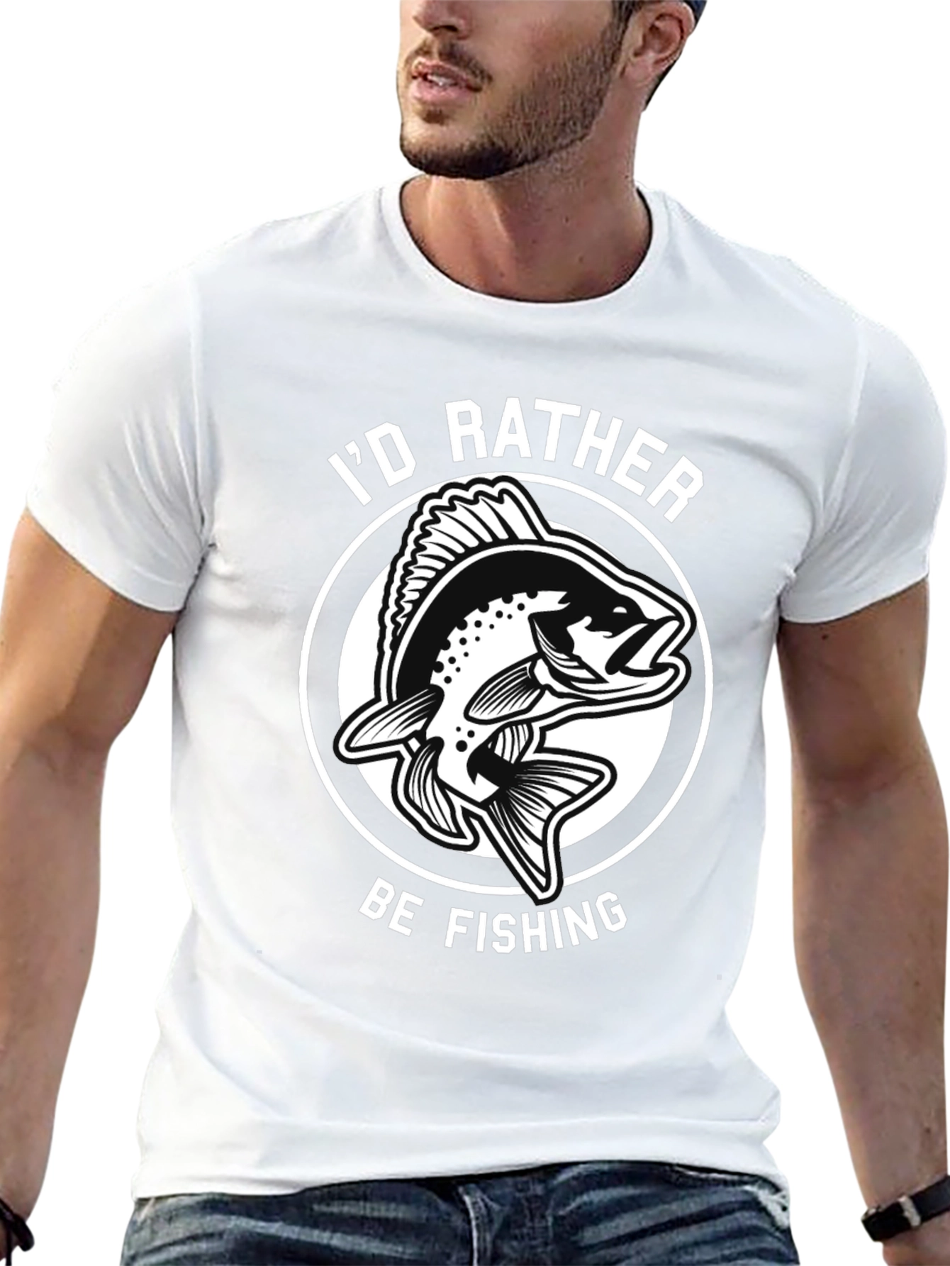 Id Rather Be Fishing T-Shirt