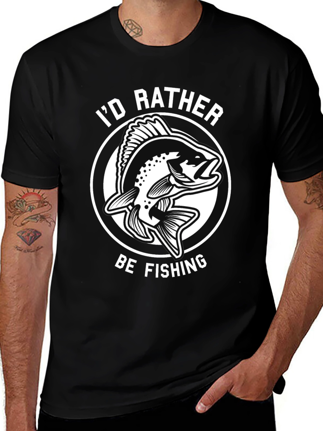 Id Rather Be Fishing T-Shirt