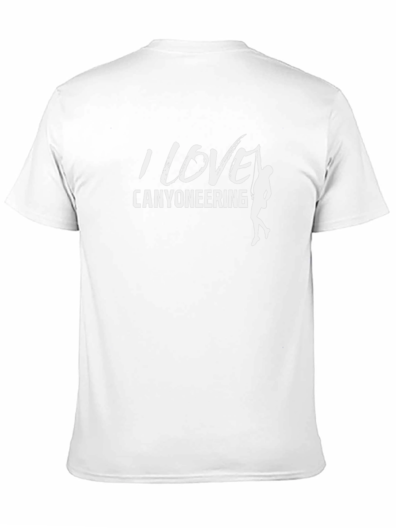 I Love Canyoneering Black T-Shirt