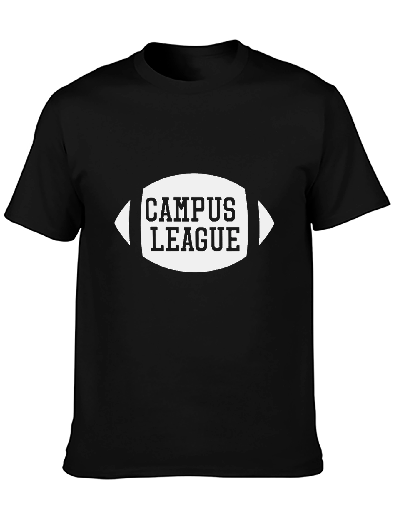 Campus League Graphic T-Shirt - Black