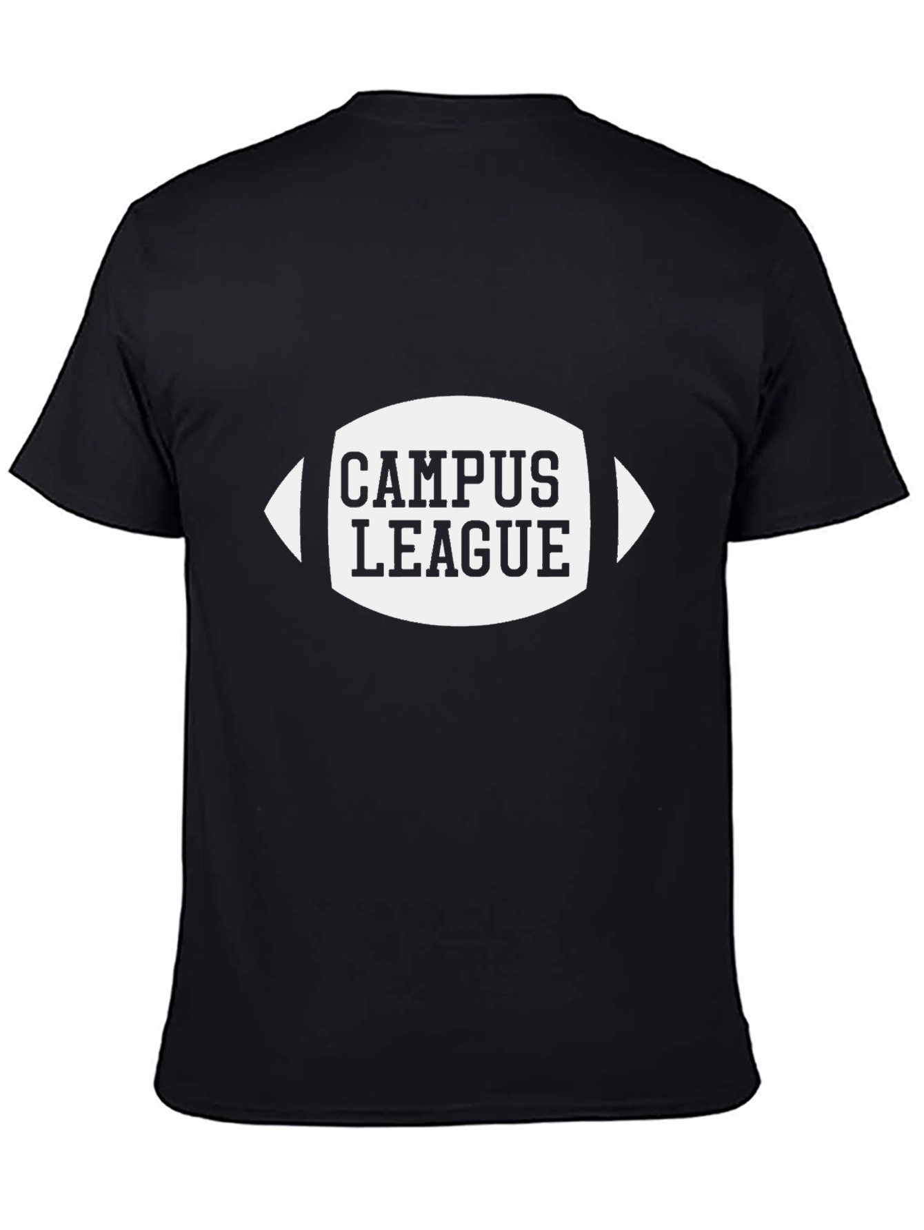 Campus League Graphic T-Shirt - Black