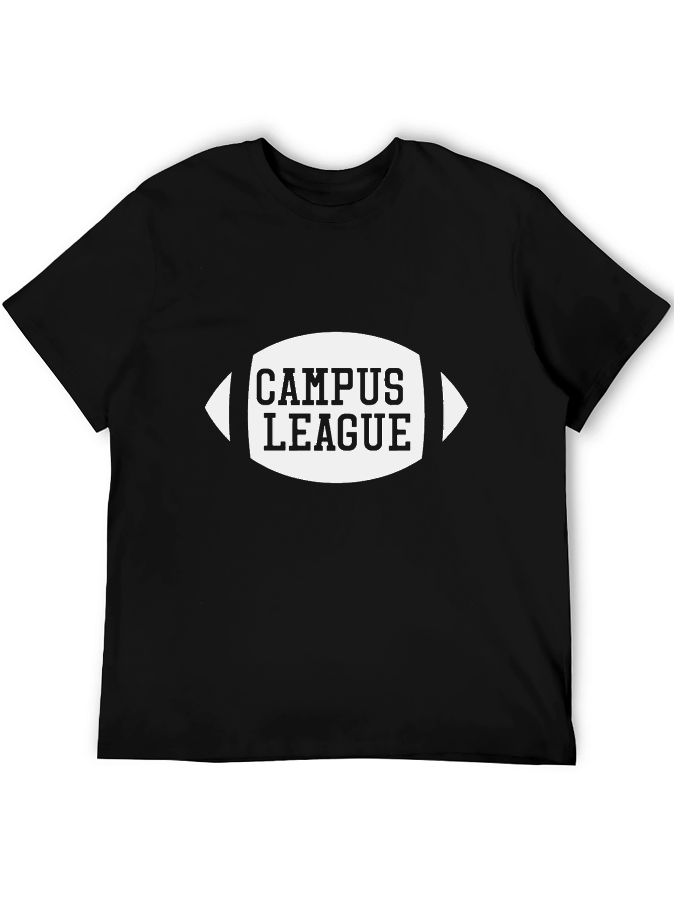 Campus League Graphic T-Shirt - Black
