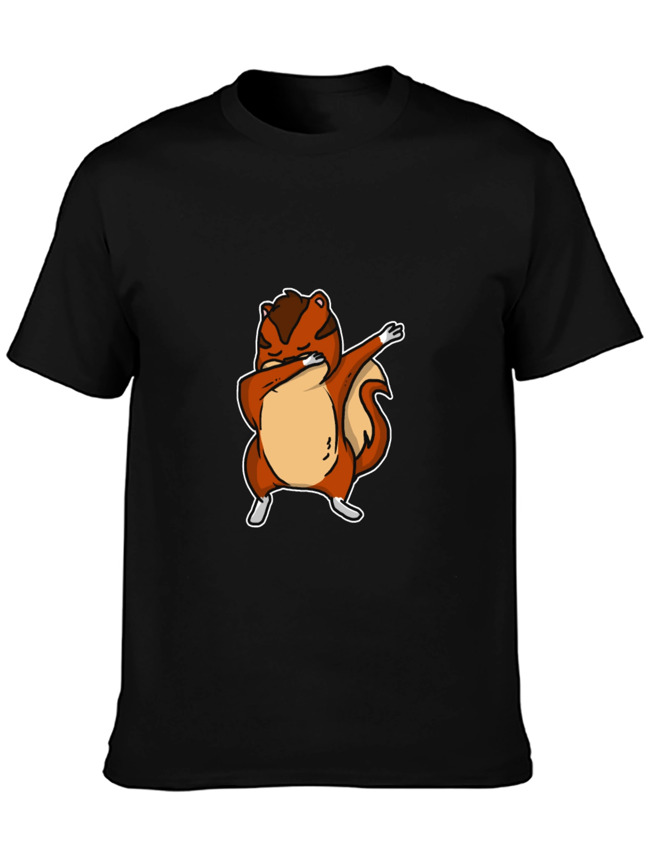 Dabbing Squirrel Graphic Tee - Cool Animal Design