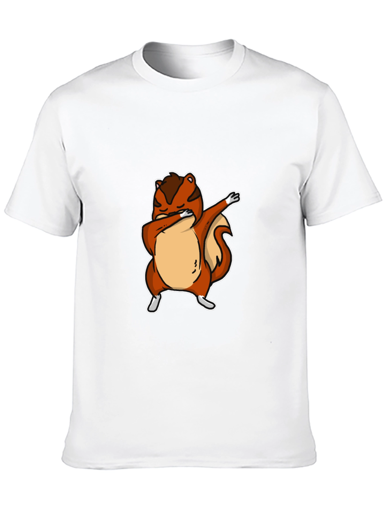Dabbing Squirrel Graphic Tee - Cool Animal Design