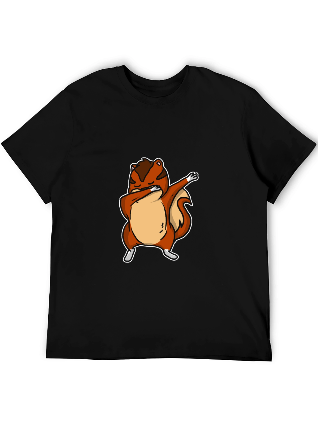 Dabbing Squirrel Graphic Tee - Cool Animal Design