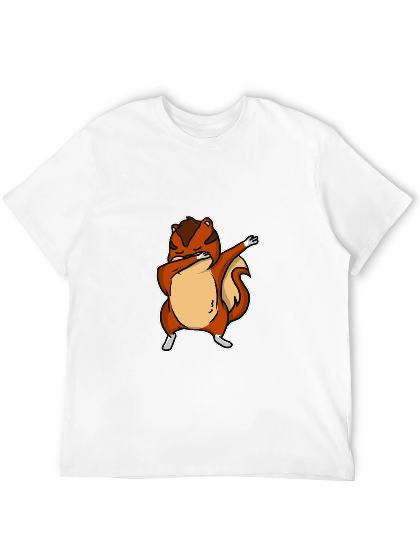 Dabbing Squirrel Graphic Tee - Cool Animal Design