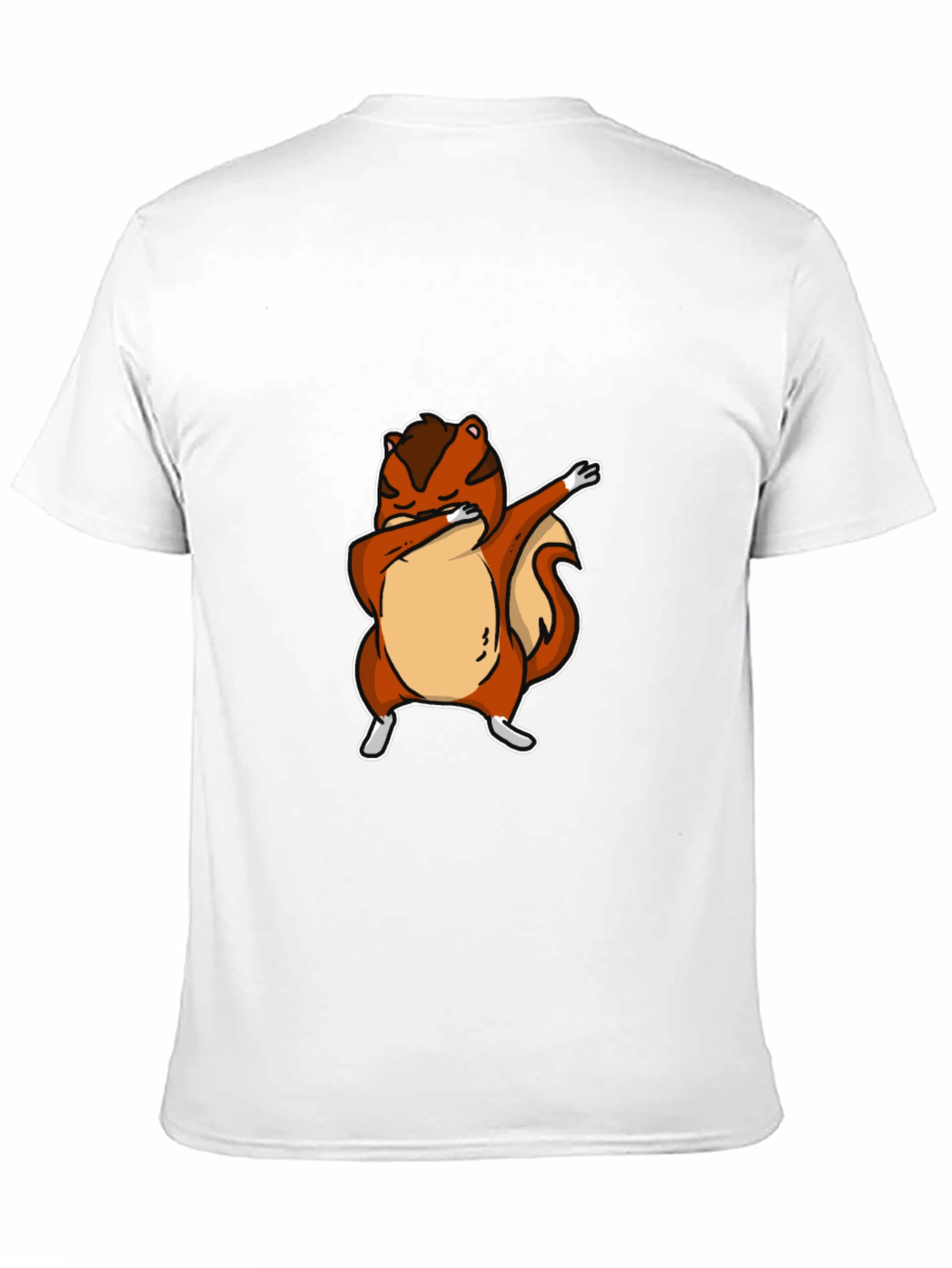 Dabbing Squirrel Graphic Tee - Cool Animal Design